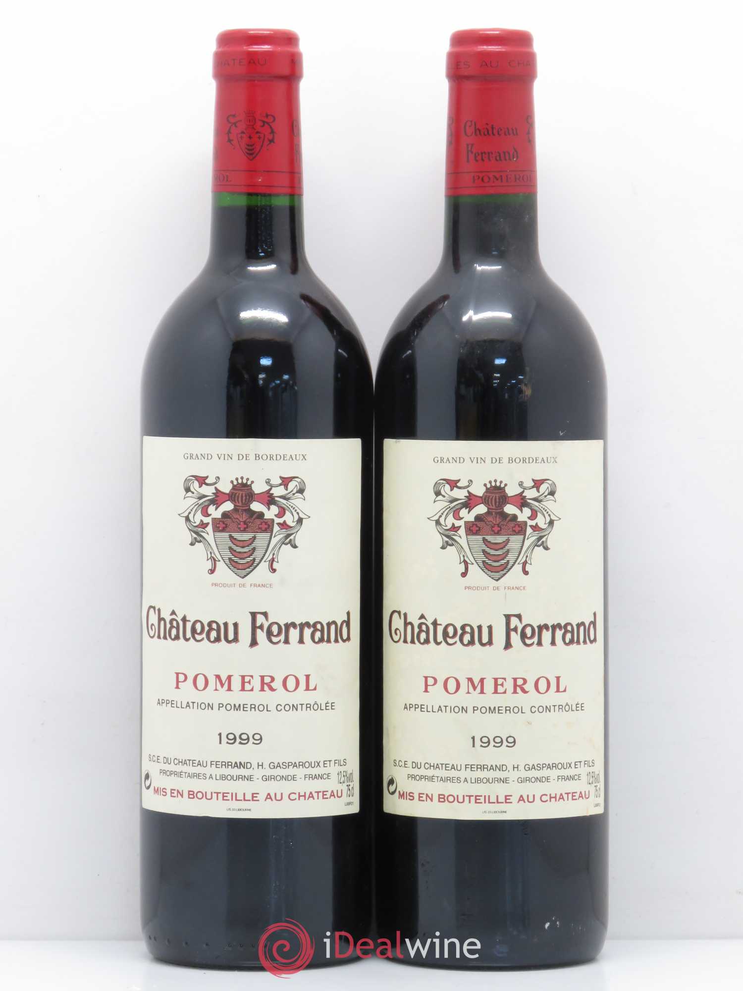 Château de Ferrand Grand Cru Classé 1999 - Lot de 2 bouteilles - 0