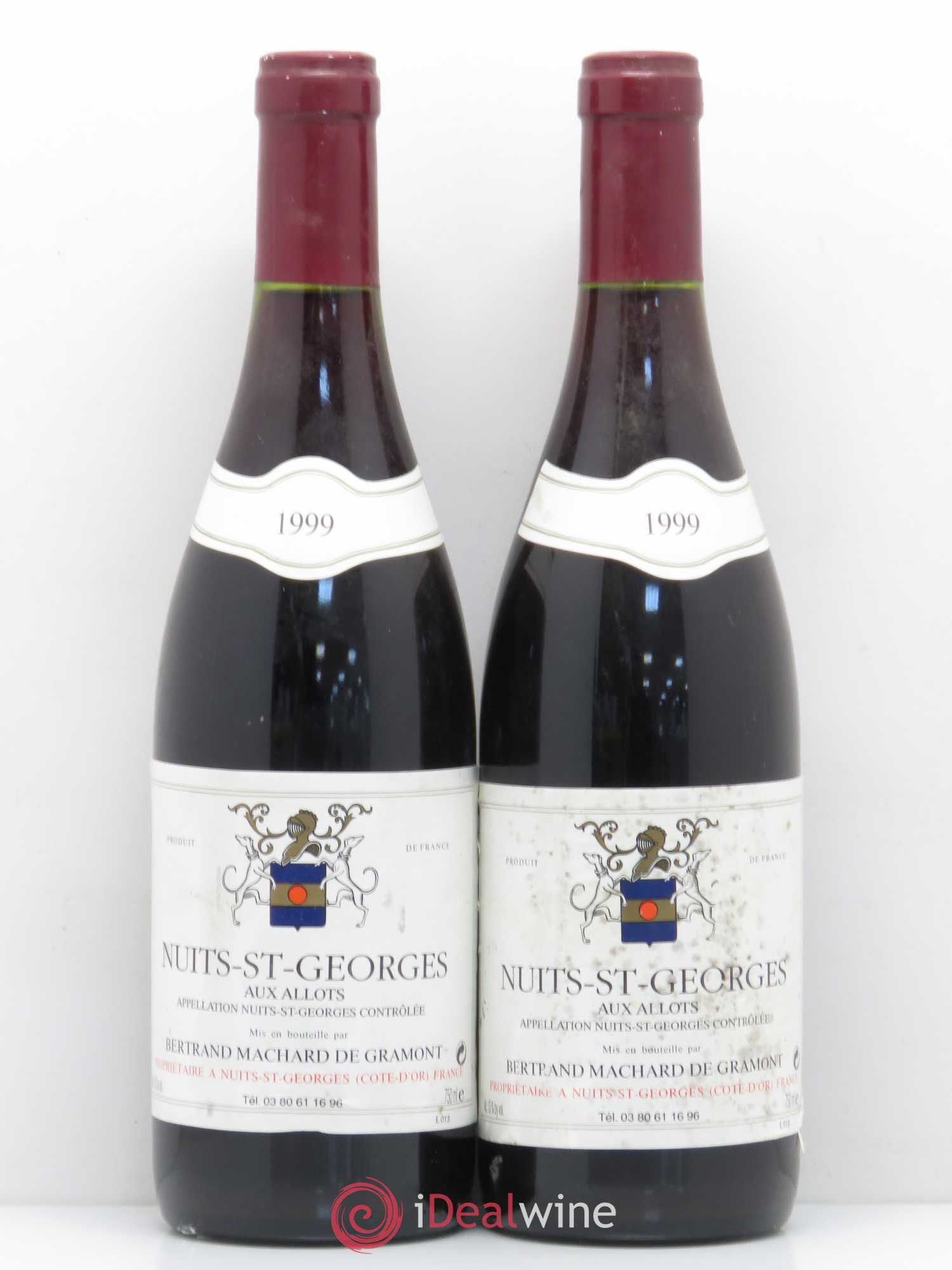 Nuits-Saint-Georges 1er Cru Aux Allots Machard De Gramont 1999 - Posten von 2 Flaschen - 0