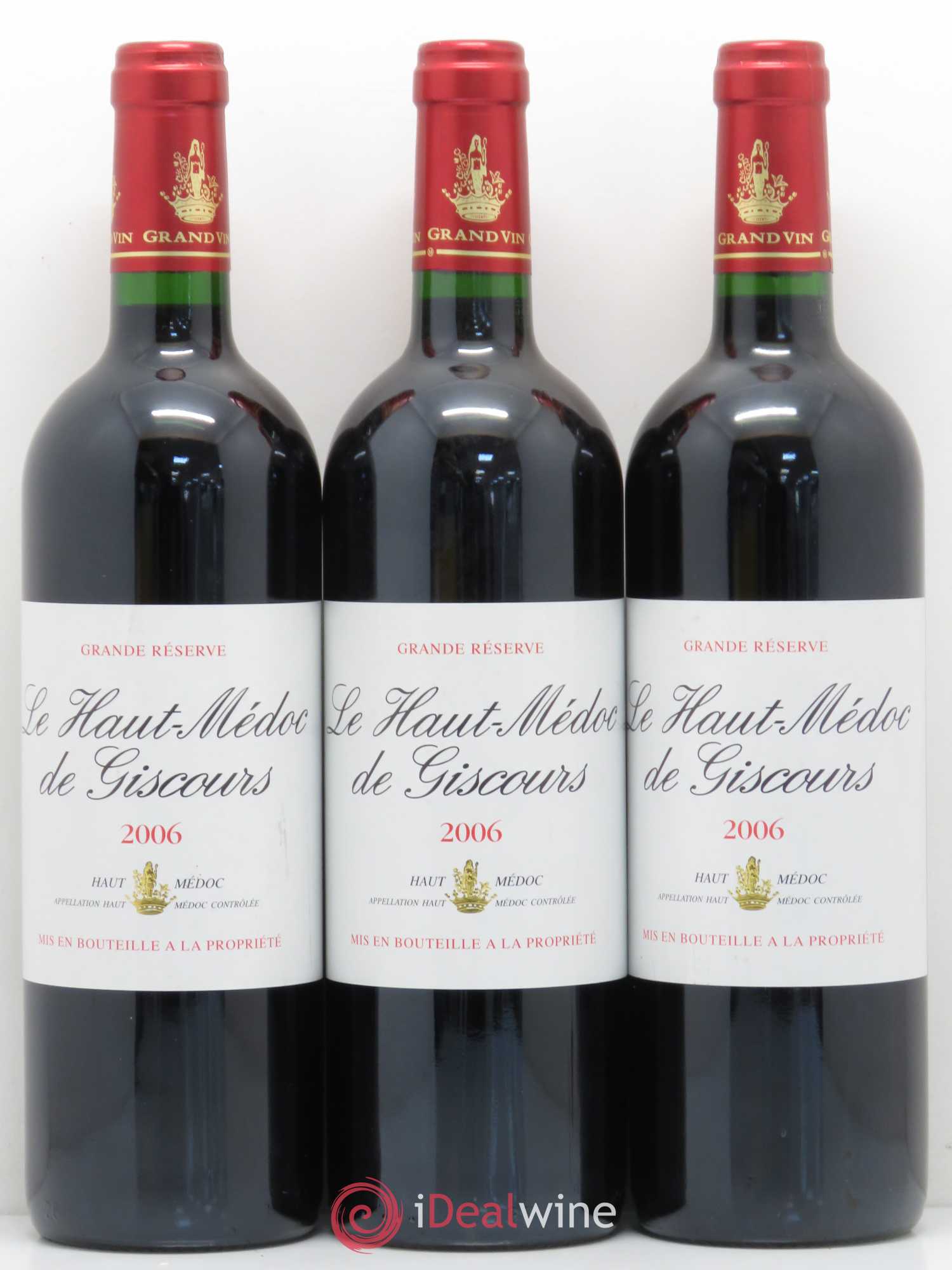 Bordeaux Le Haut Medoc De Giscours 2006 - Posten von 5 Flaschen - 1