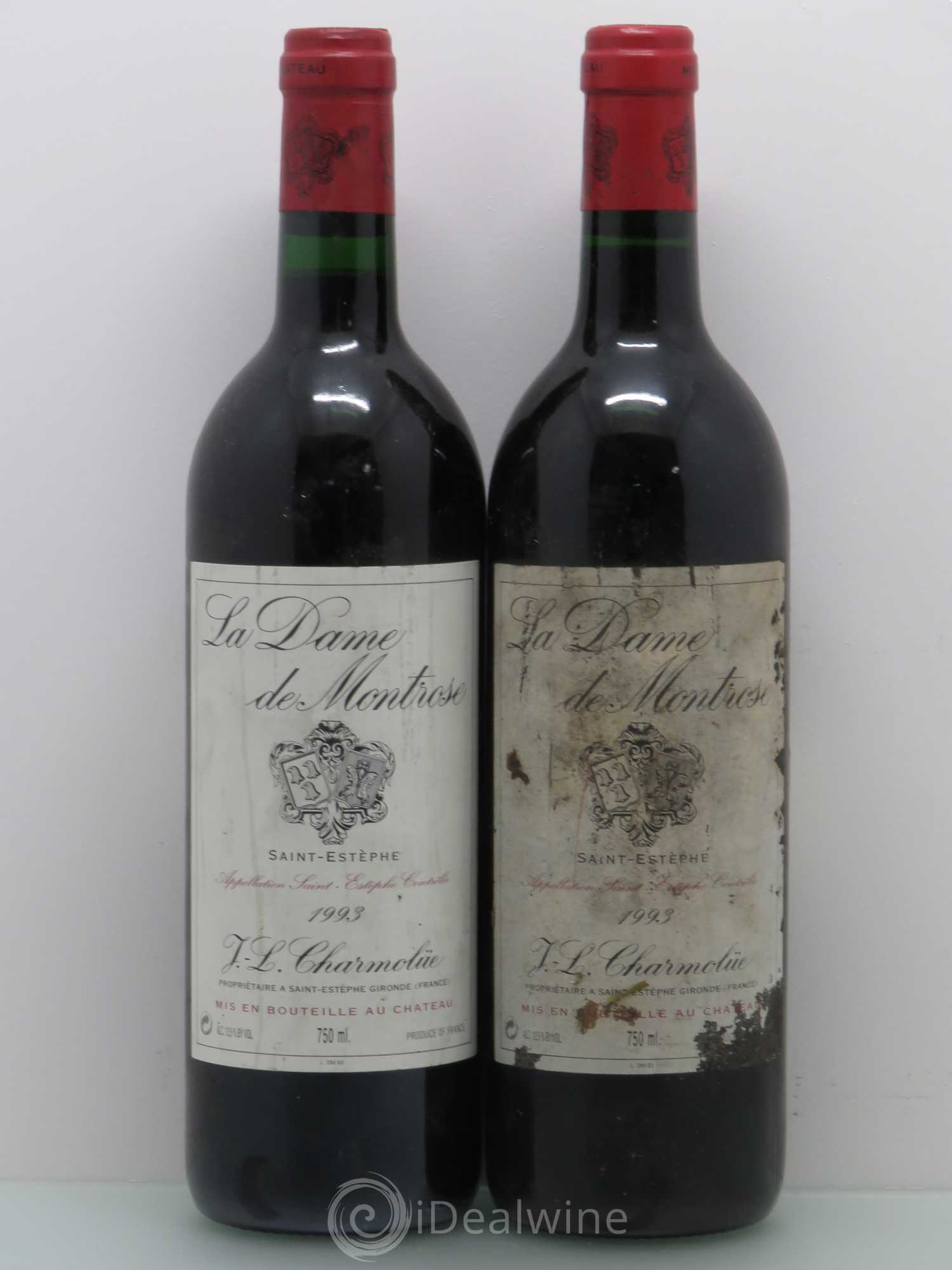 La Dame de Montrose Second Vin 1993 - Lot de 2 bouteilles - 0
