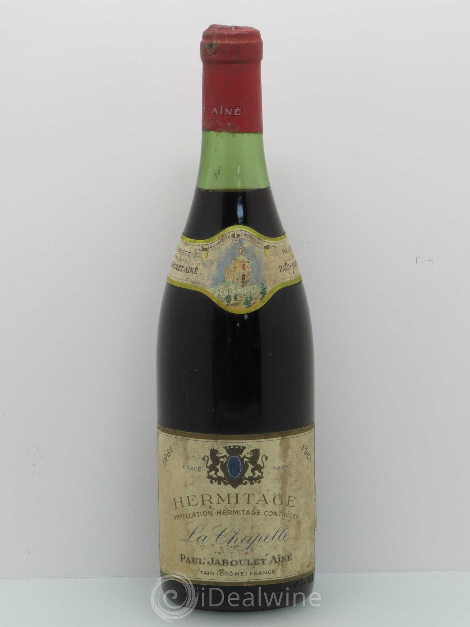 Hermitage La Chapelle Paul Jaboulet Ainé 1961 - Lot de 1 bouteille - 0