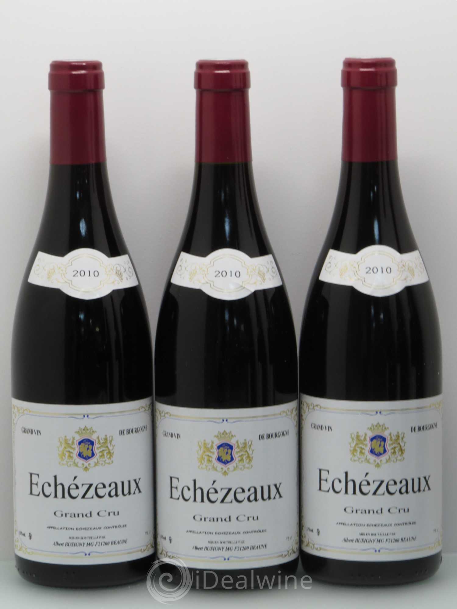 Echezeaux Grand Cru Albert Busigny 2010 - Lot de 6 bouteilles - 1