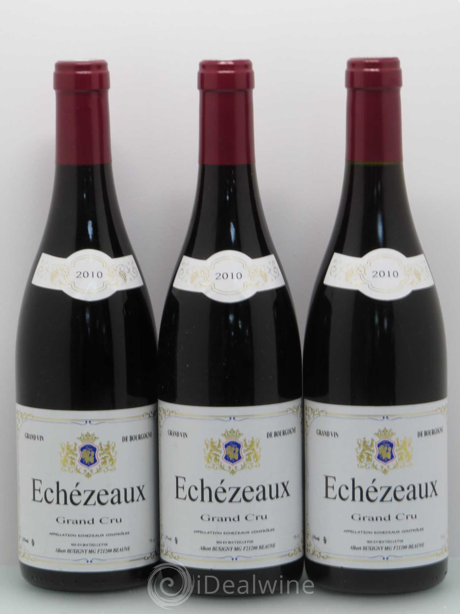 Echezeaux Grand Cru Albert Busigny 2010 - Lot de 6 bouteilles - 2