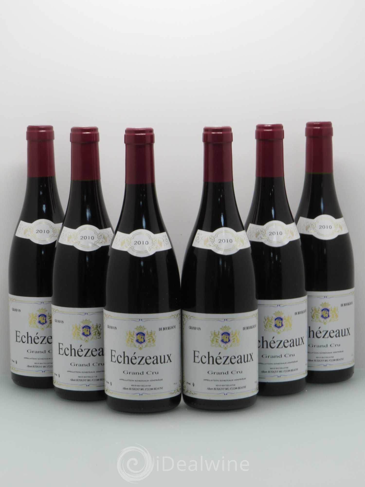 Echezeaux Grand Cru Albert Busigny 2010 - Lot de 6 bouteilles - 0