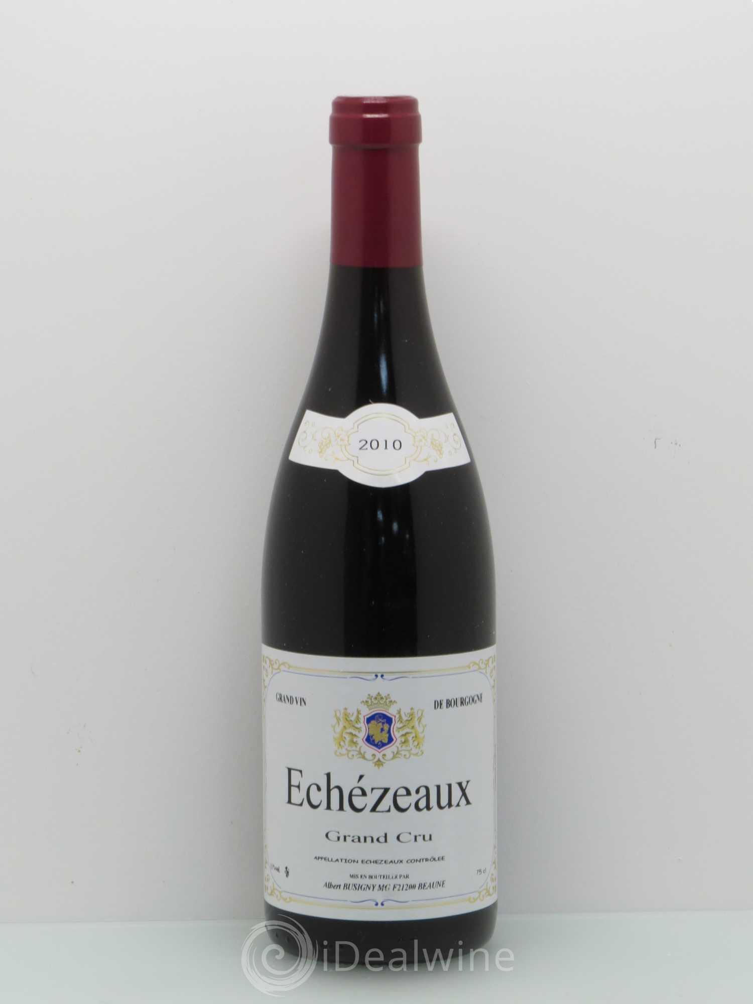 Echezeaux Grand Cru Albert Busigny 2010 - Lot de 1 bouteille - 0