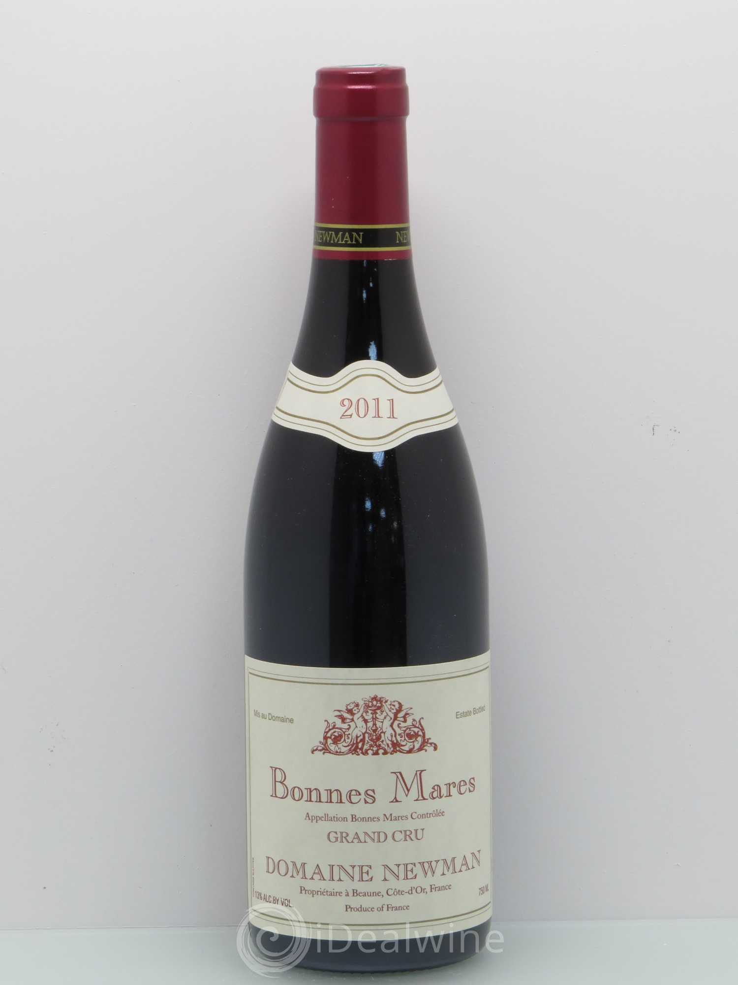 Bonnes-Mares Grand Cru Domaine Newman 2011 - Lot de 1 bouteille - 0