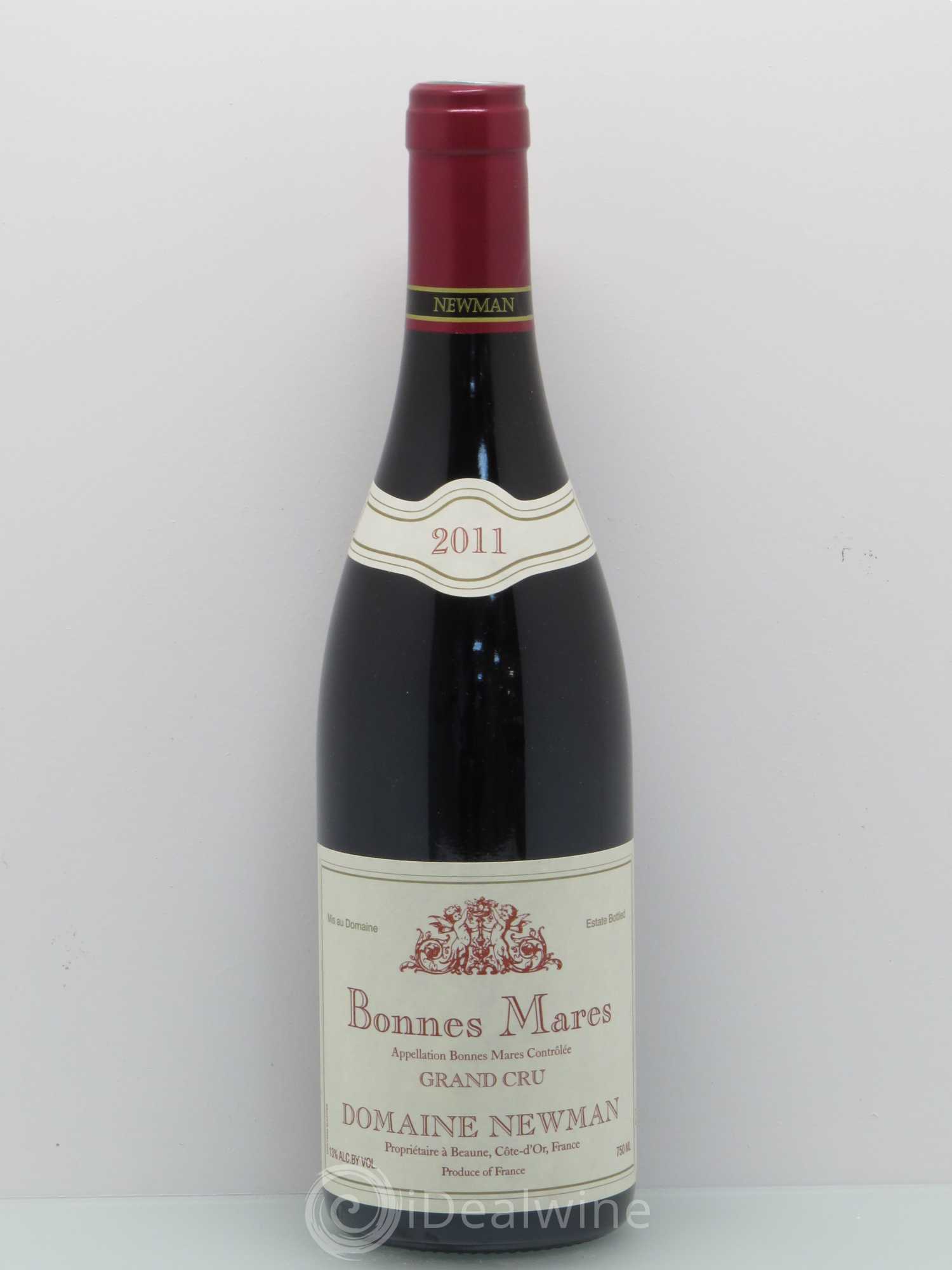 Bonnes-Mares Grand Cru Domaine Newman 2011 - Lot de 1 bouteille - 0