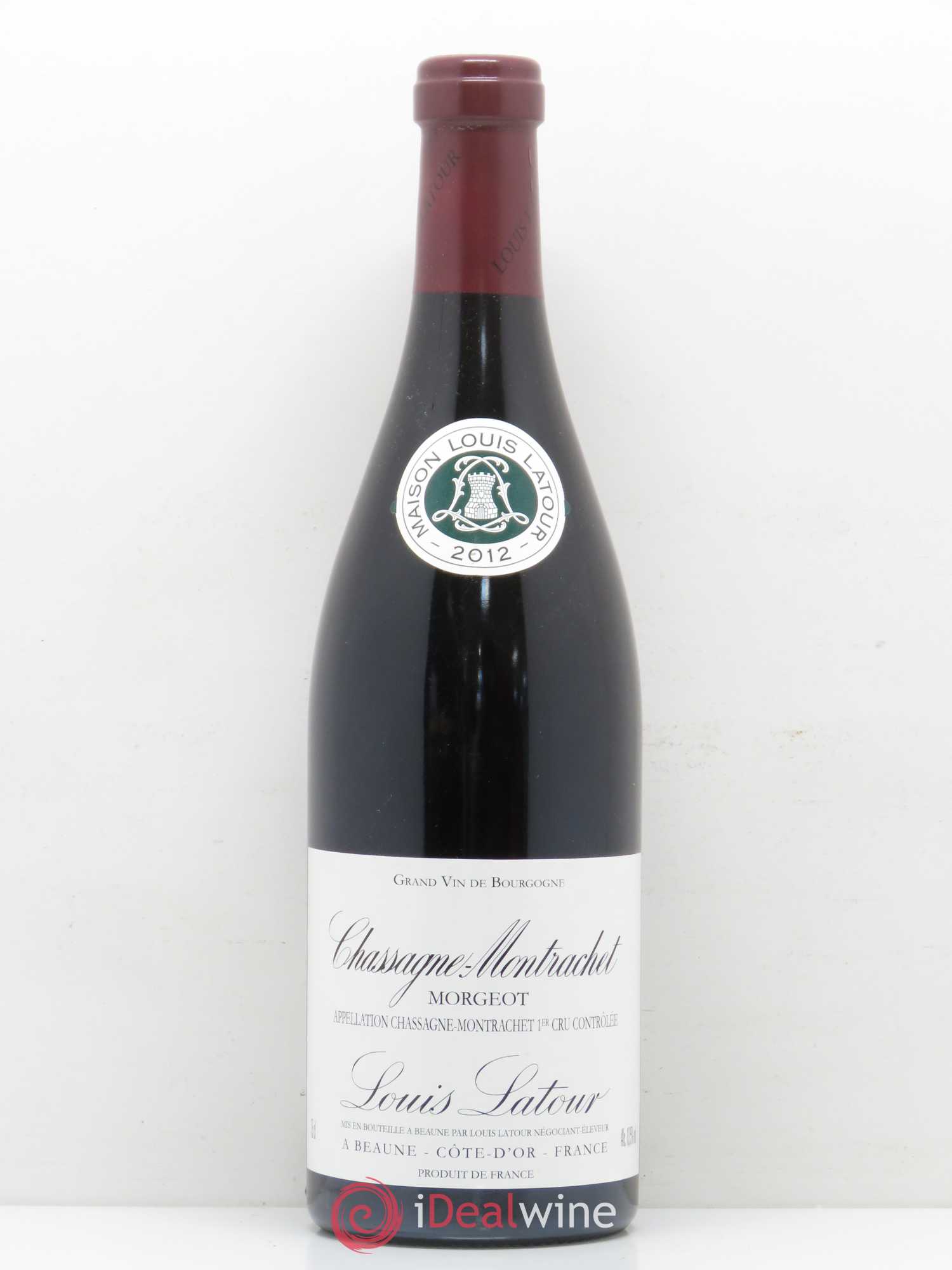Chassagne-Montrachet 1er Cru Morgeot Louis Latour (Domaine) 2012 - Posten von 1 Flasche - 0