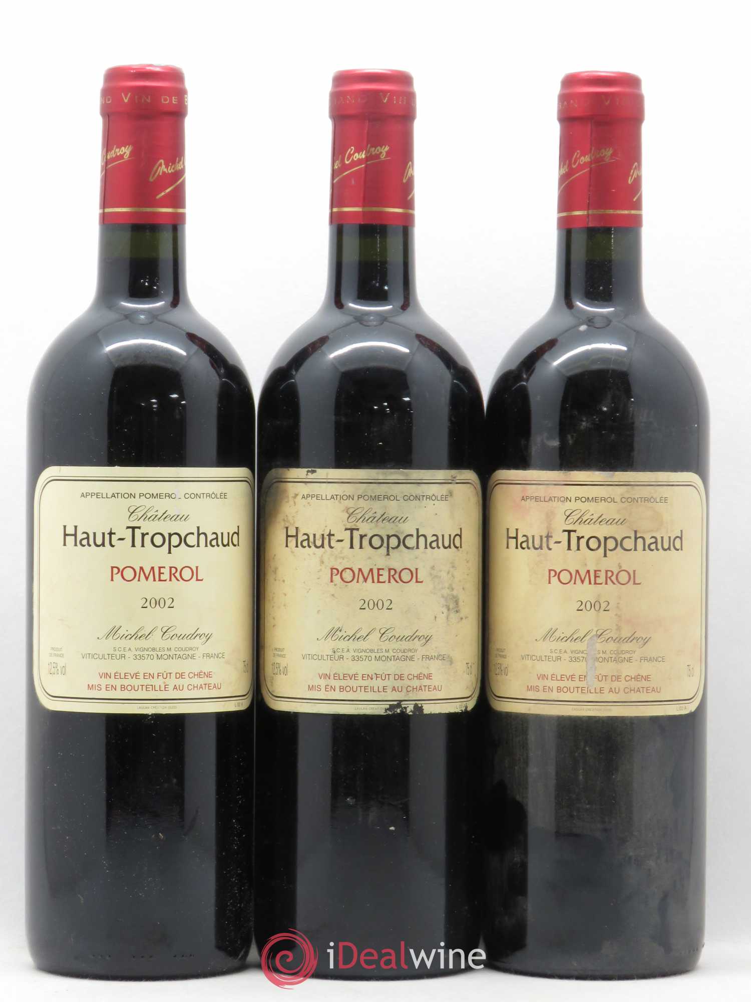 Château Haut Tropchaud 2002 - Lot de 6 bouteilles - 1