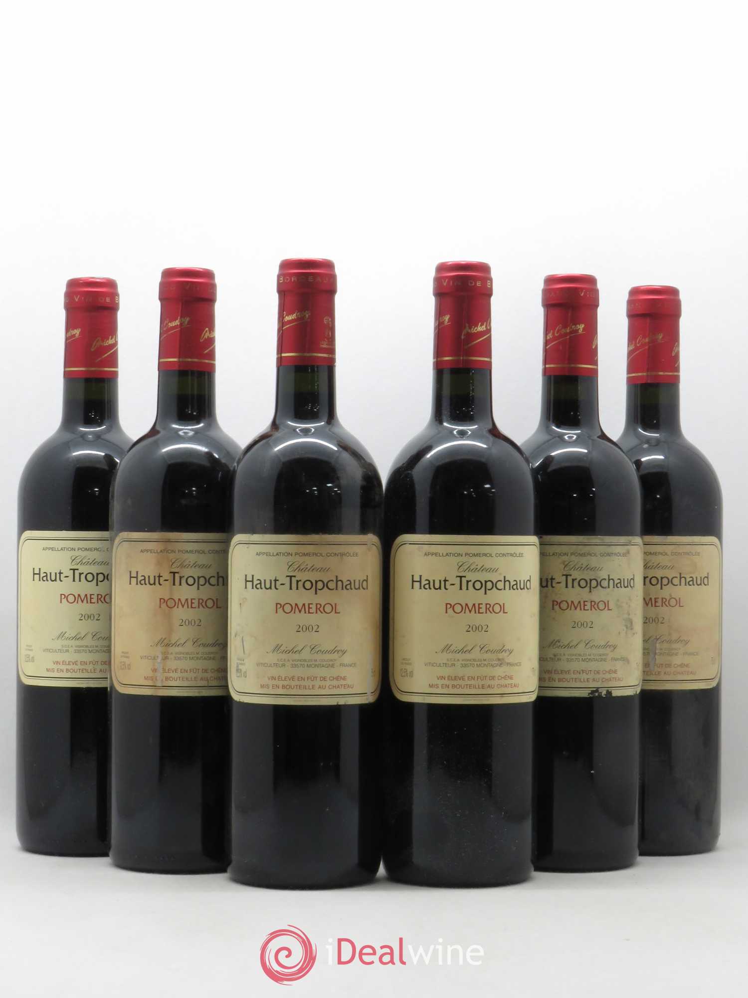 Château Haut Tropchaud 2002 - Lot de 6 bouteilles - 0