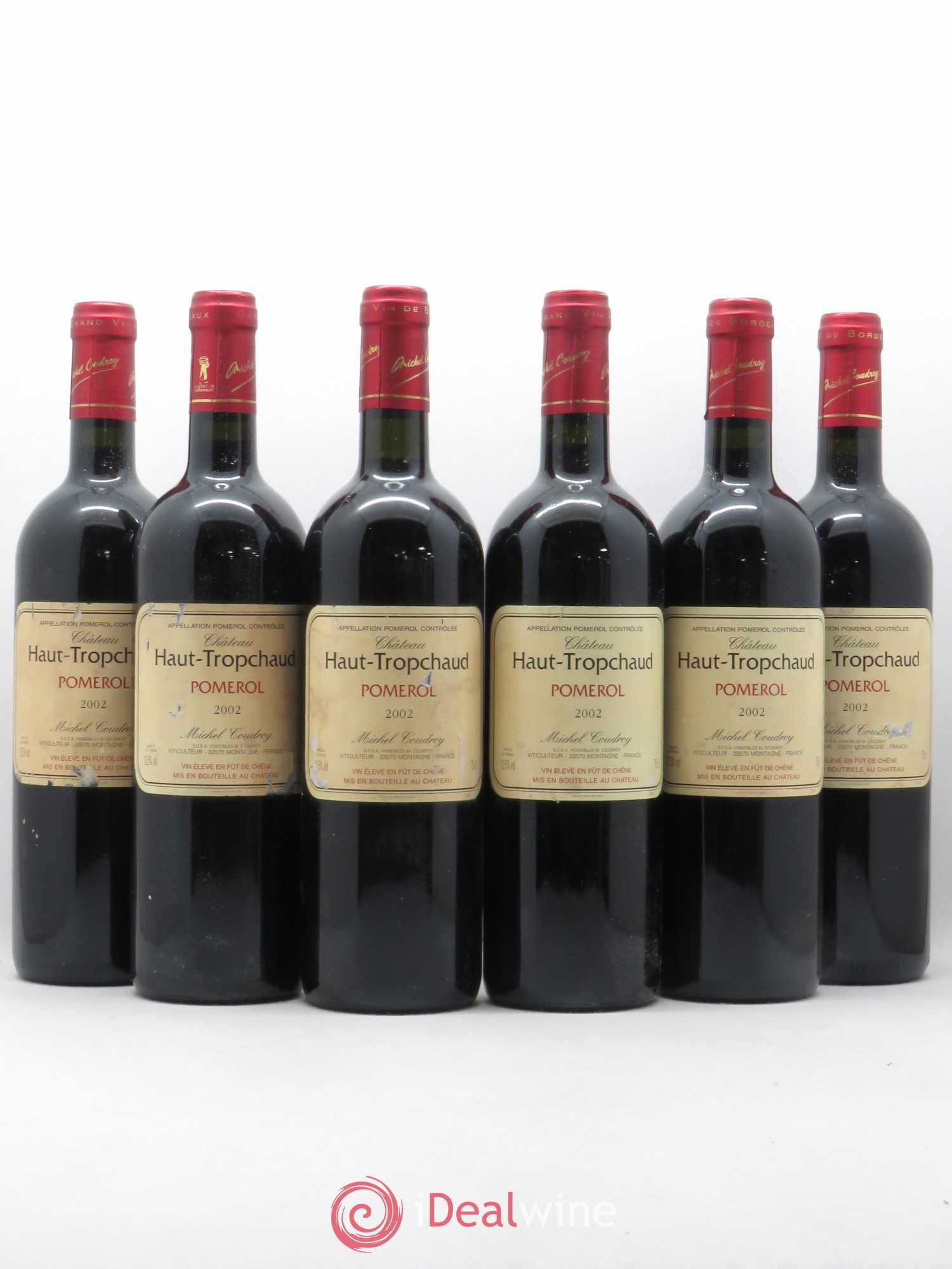 Château Haut Tropchaud 2002 - Lot de 6 bouteilles - 0