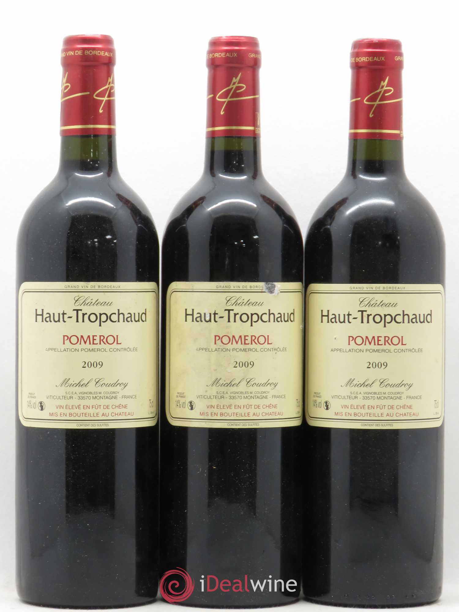 Château Haut Tropchaud 2009 - Lot de 6 bouteilles - 1