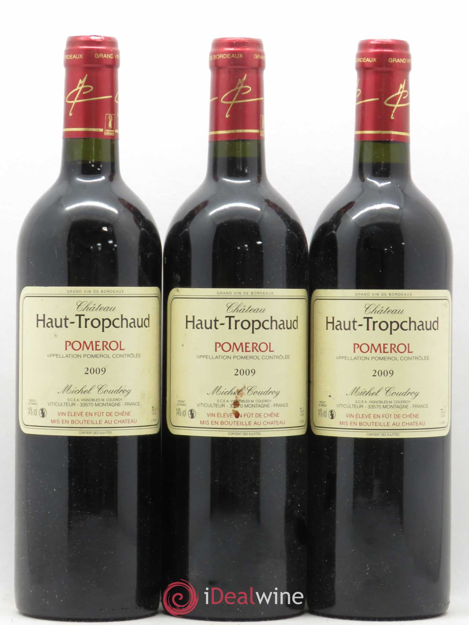 Château Haut Tropchaud 2009 - Lot de 3 bouteilles - 0