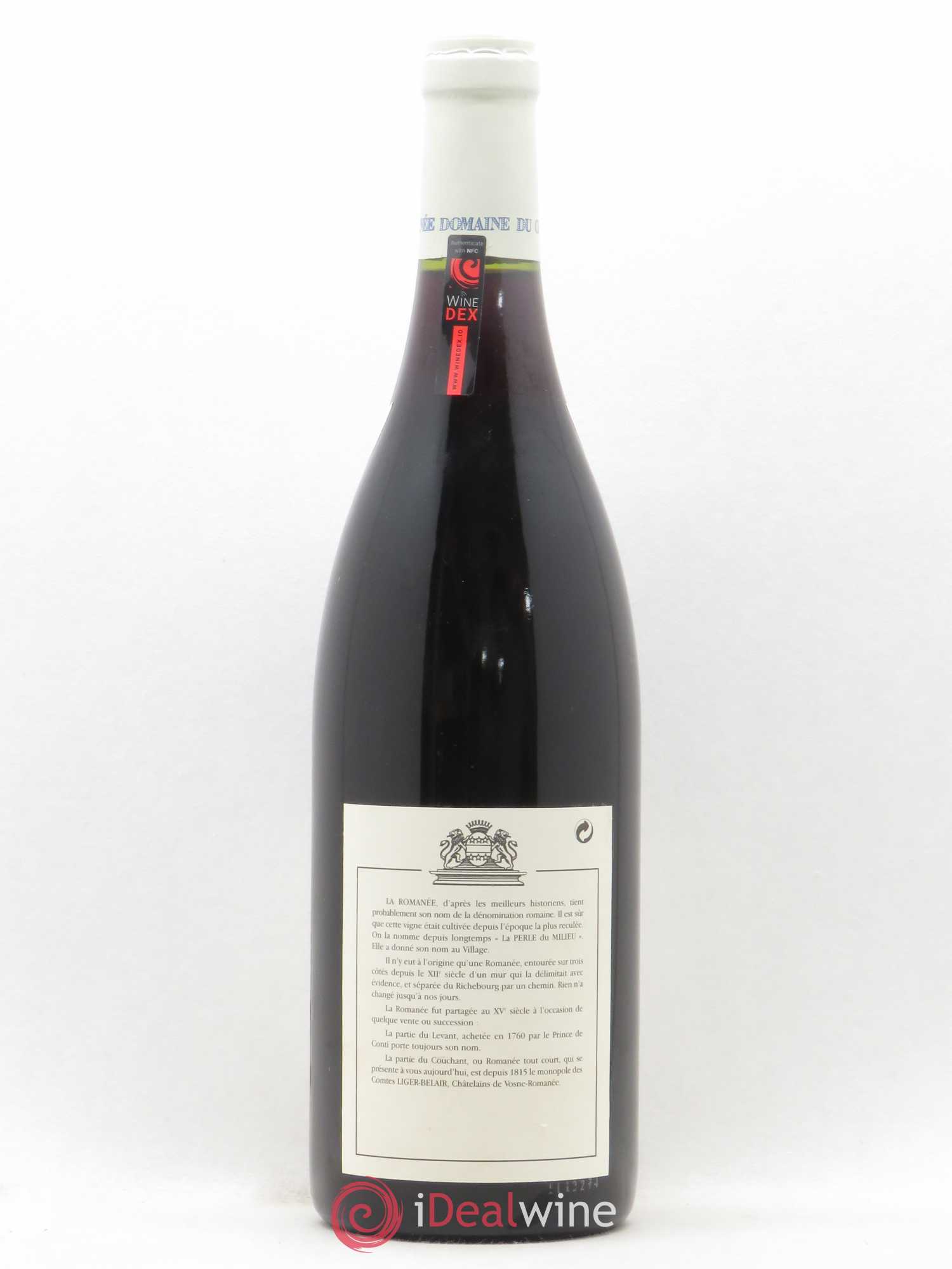 La Romanée Grand Cru Comte Liger-Belair (Domaine du) 2000 - Lot de 1 bouteille - 1