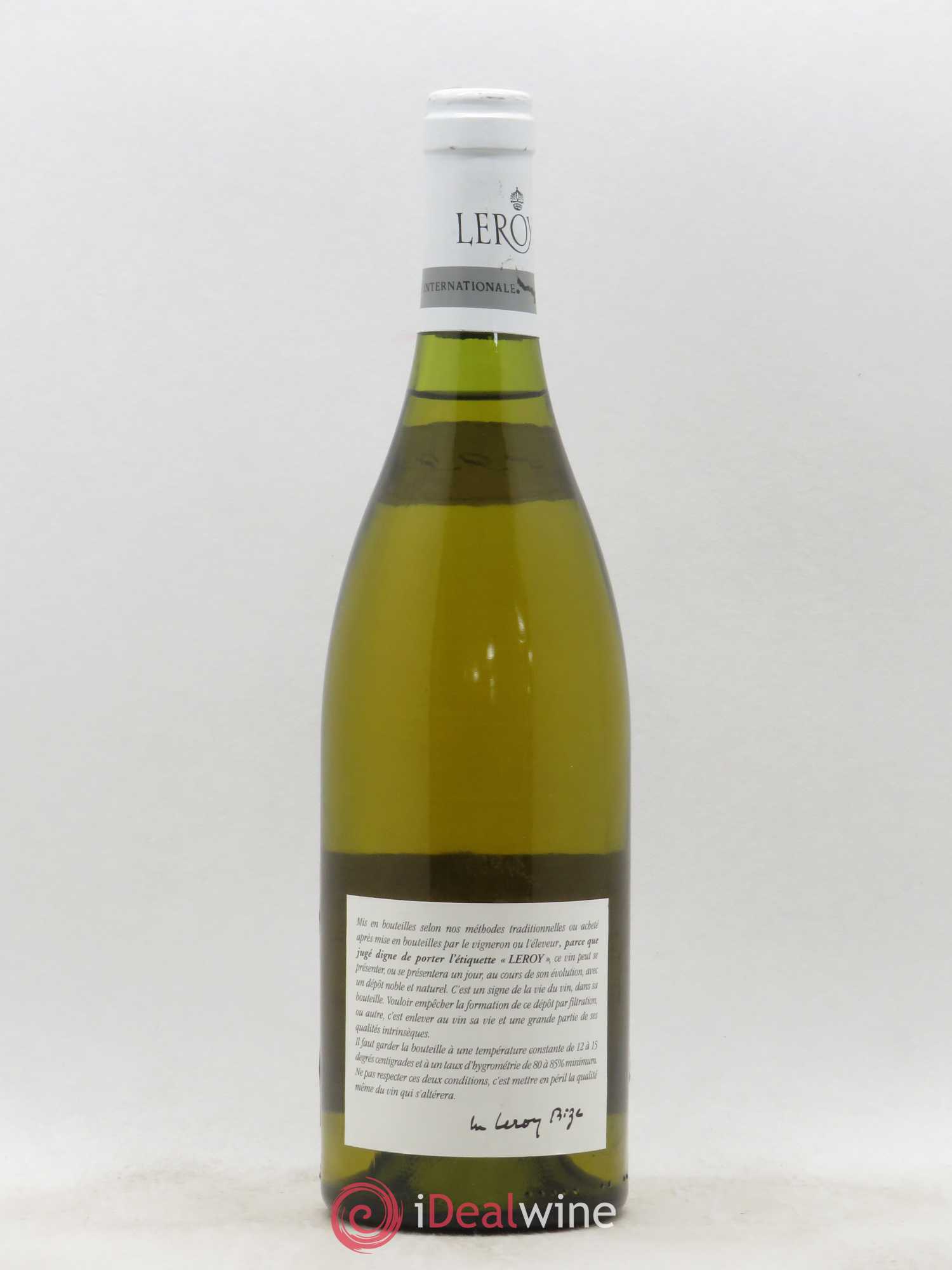 Chassagne-Montrachet 1er Cru Morgeot Leroy SA 1995 - Lot de 1 bouteille - 1