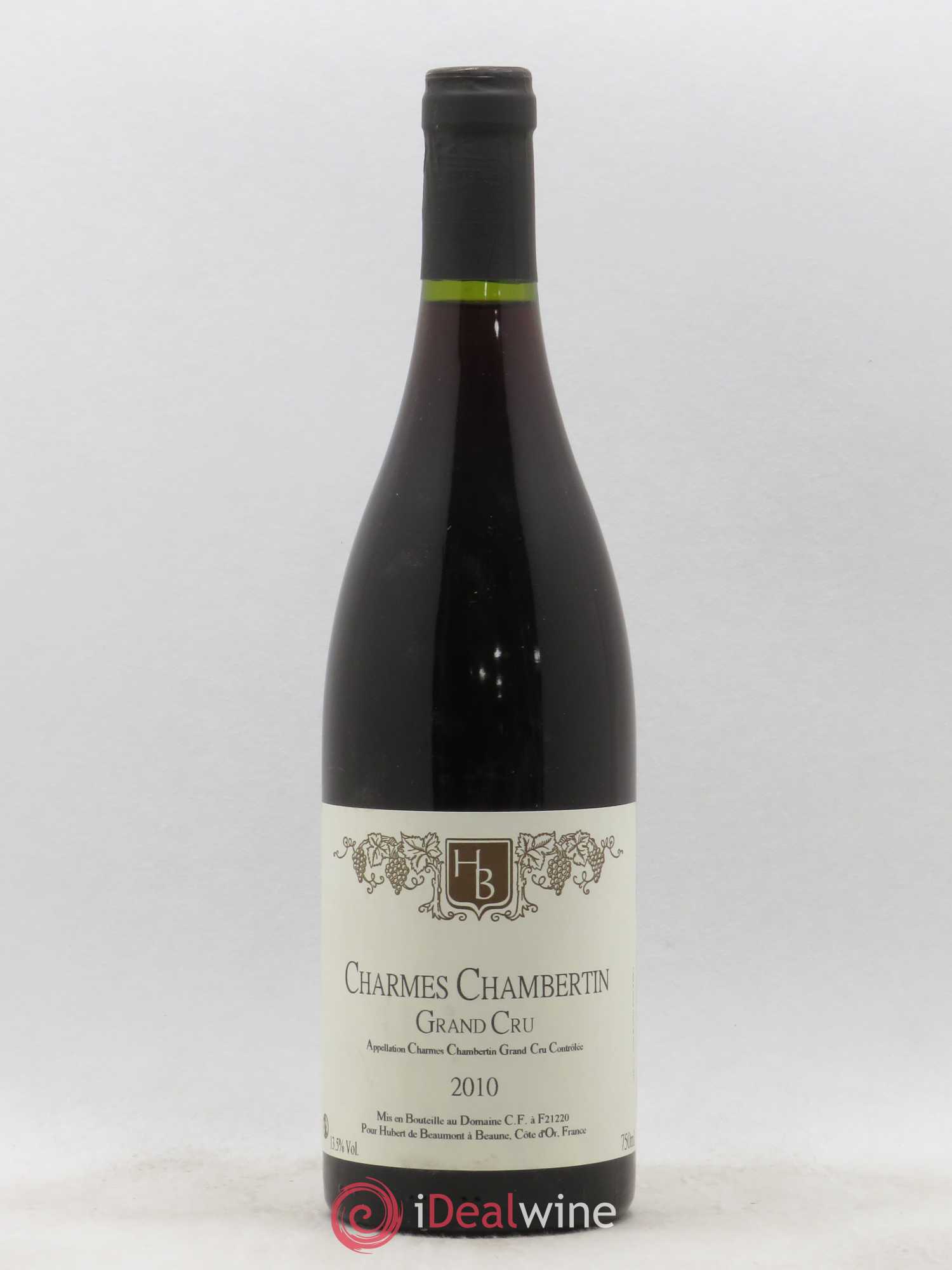 Charmes-Chambertin Grand Cru Hubert De Beaumont 2010 - Posten von 1 Flasche - 0