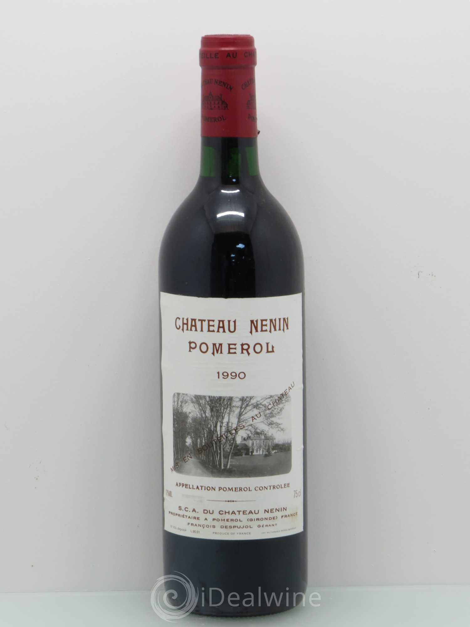 Château Nenin 1990 - Lot de 1 bouteille - 0
