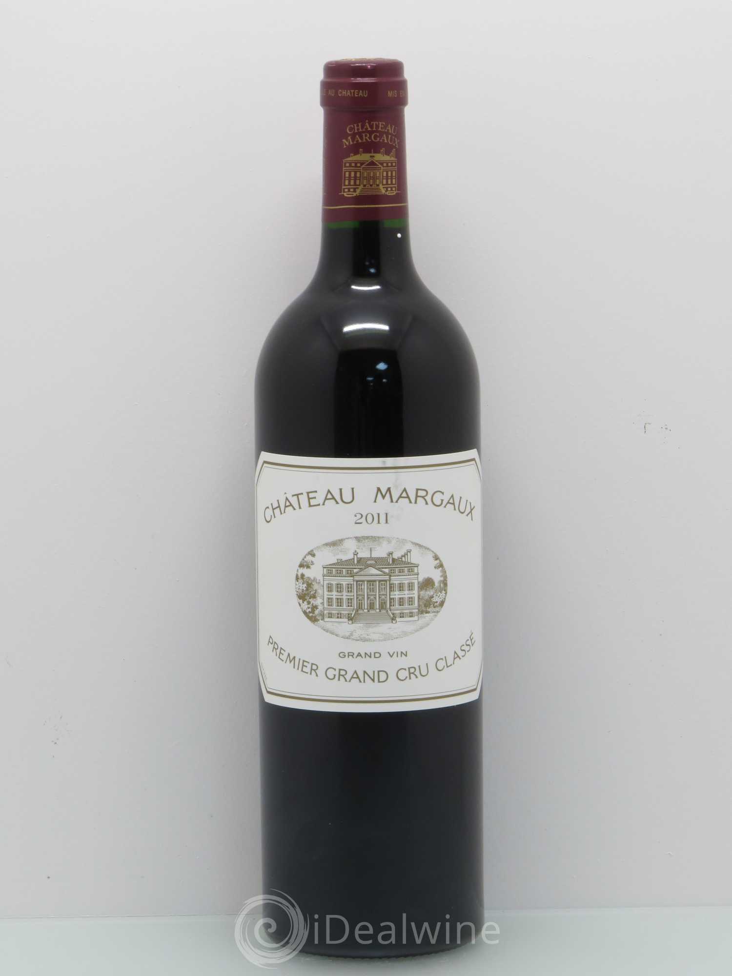 Château Margaux 1er Grand Cru Classé 2011 - Lot de 1 bouteille - 0