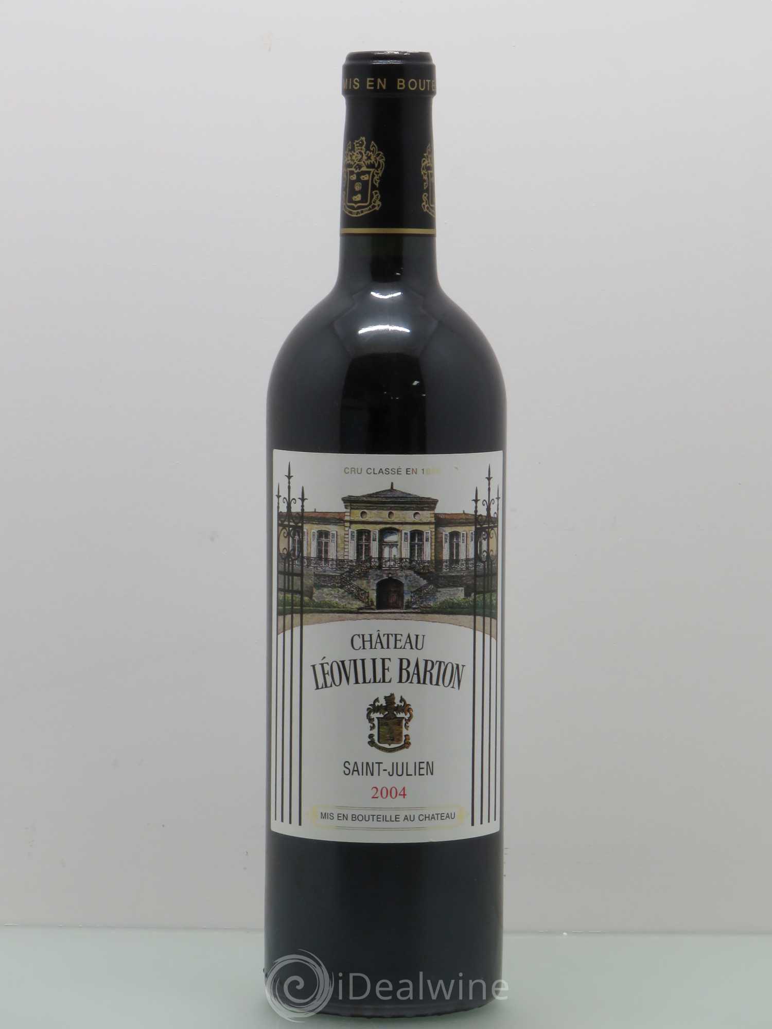 Château Léoville Barton 2ème Grand Cru Classé 2004 - Lot de 1 bouteille - 0