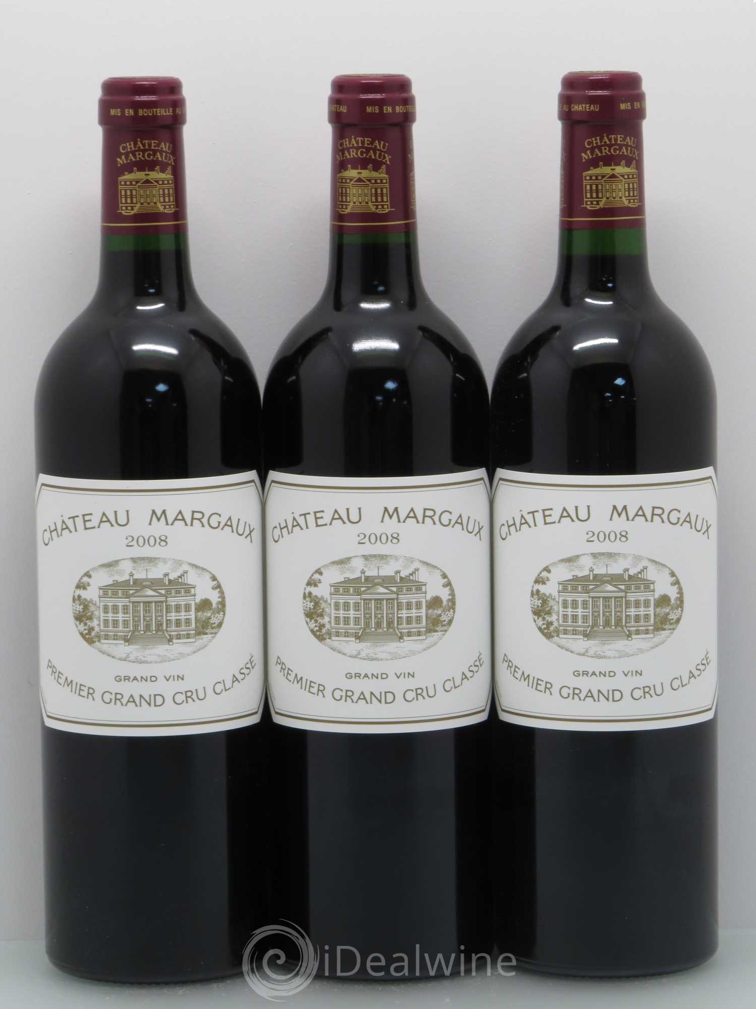 Château Margaux 1er Grand Cru Classé 2008 - Lot de 12 bouteilles - 2