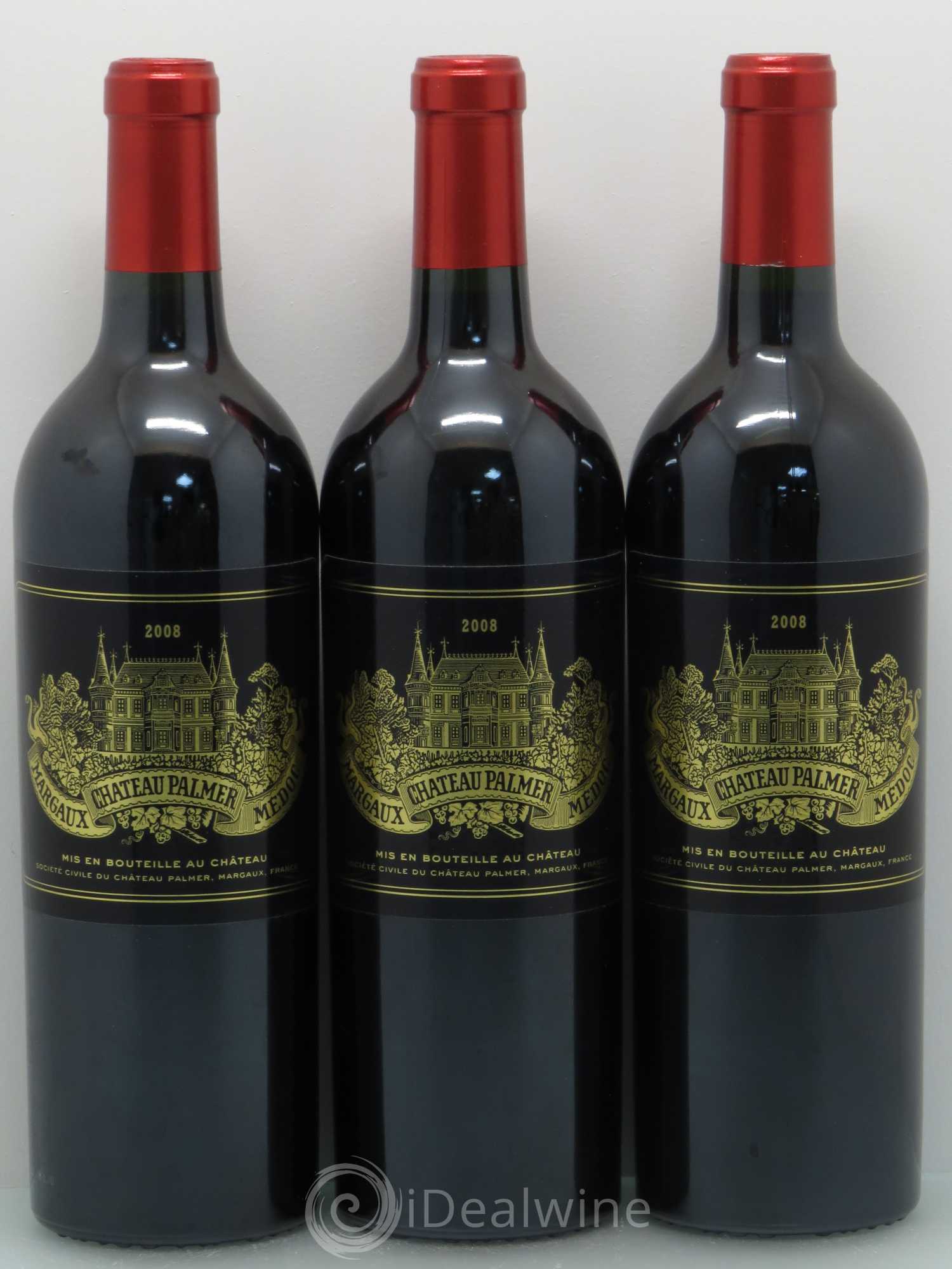 Château Palmer 3ème Grand Cru Classé 2008 - Lot de 12 bouteilles - 2