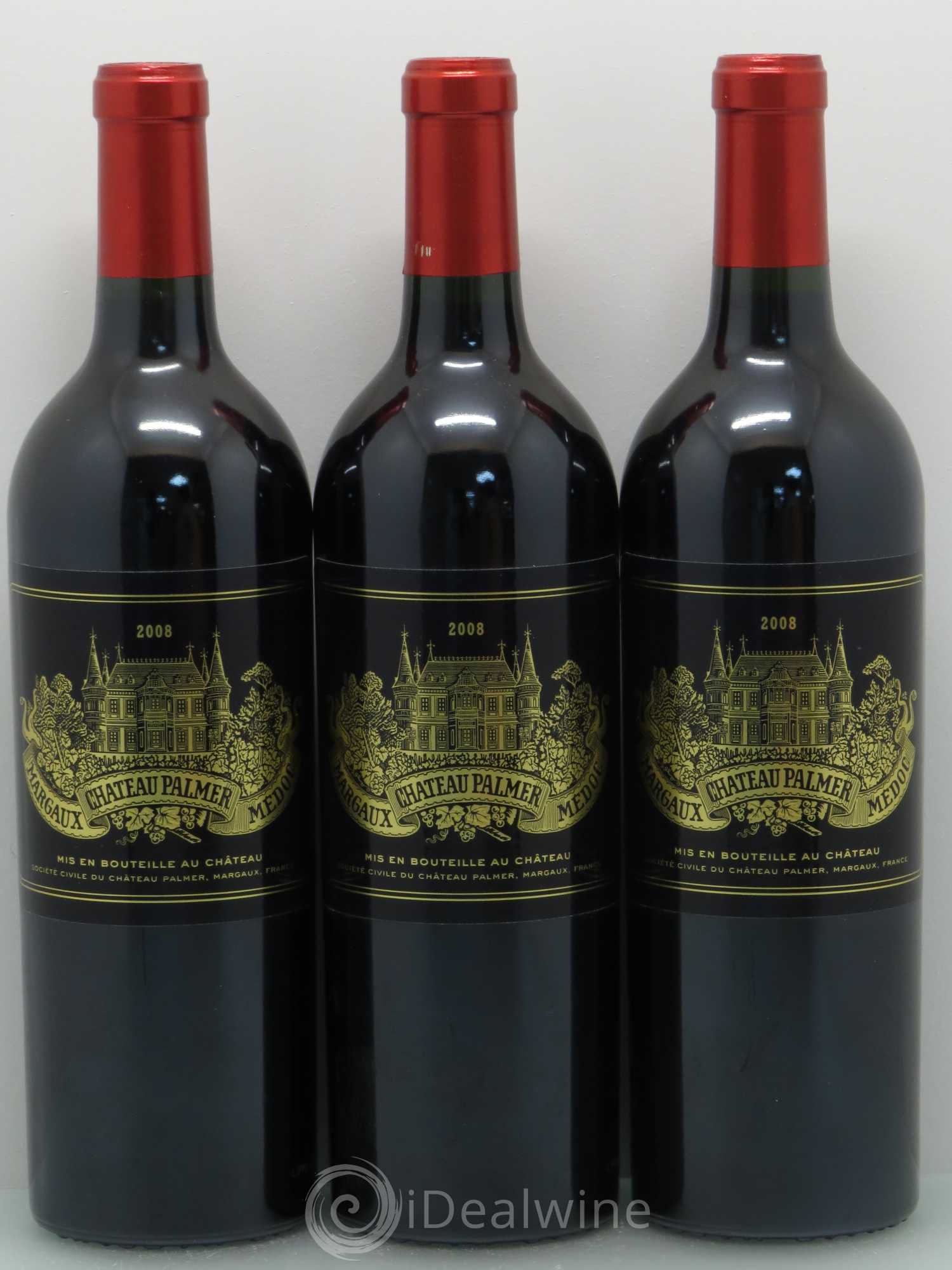 Château Palmer 3ème Grand Cru Classé 2008 - Lot de 12 bouteilles - 3