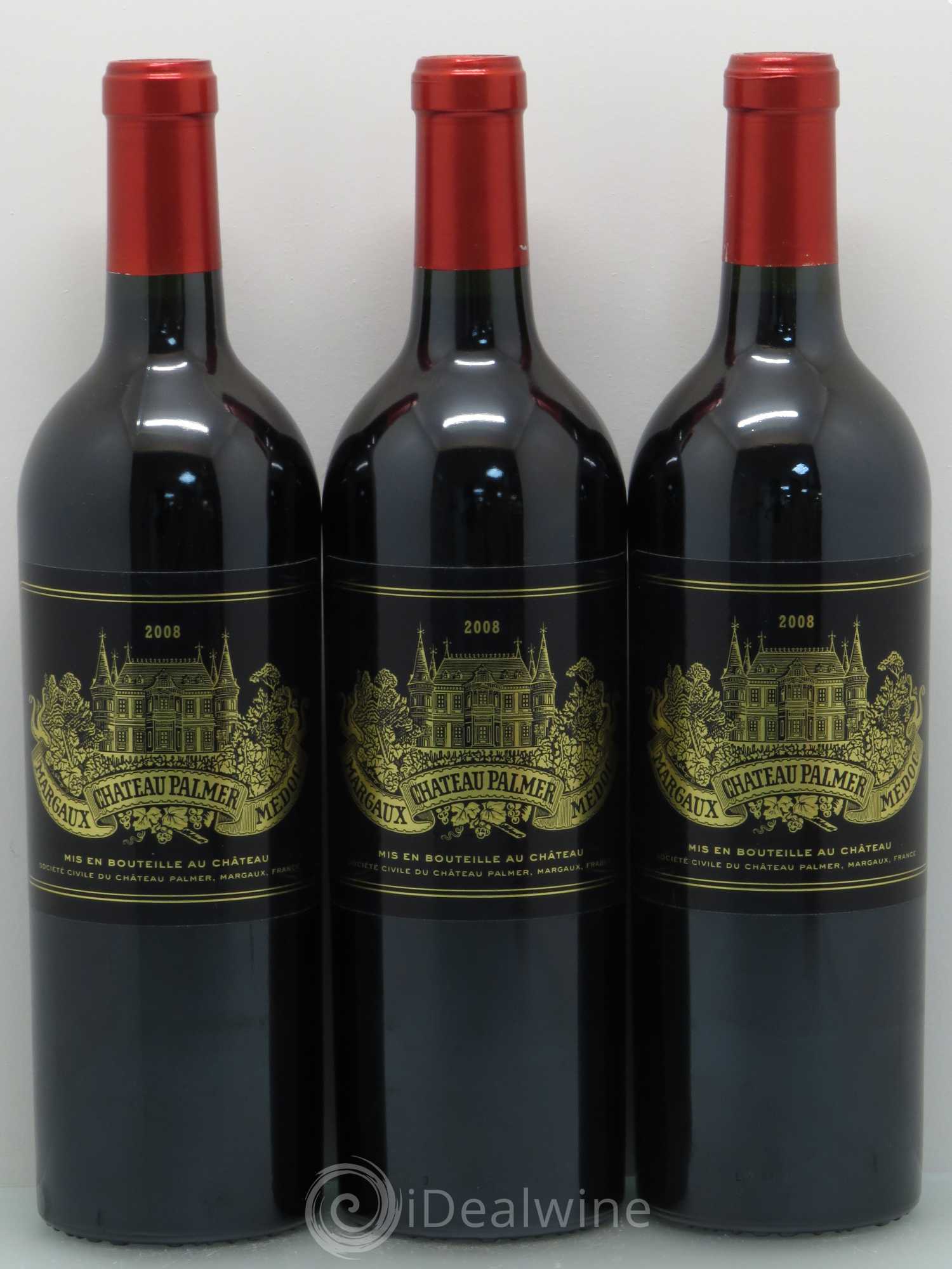 Château Palmer 3ème Grand Cru Classé 2008 - Lot de 12 bouteilles - 4