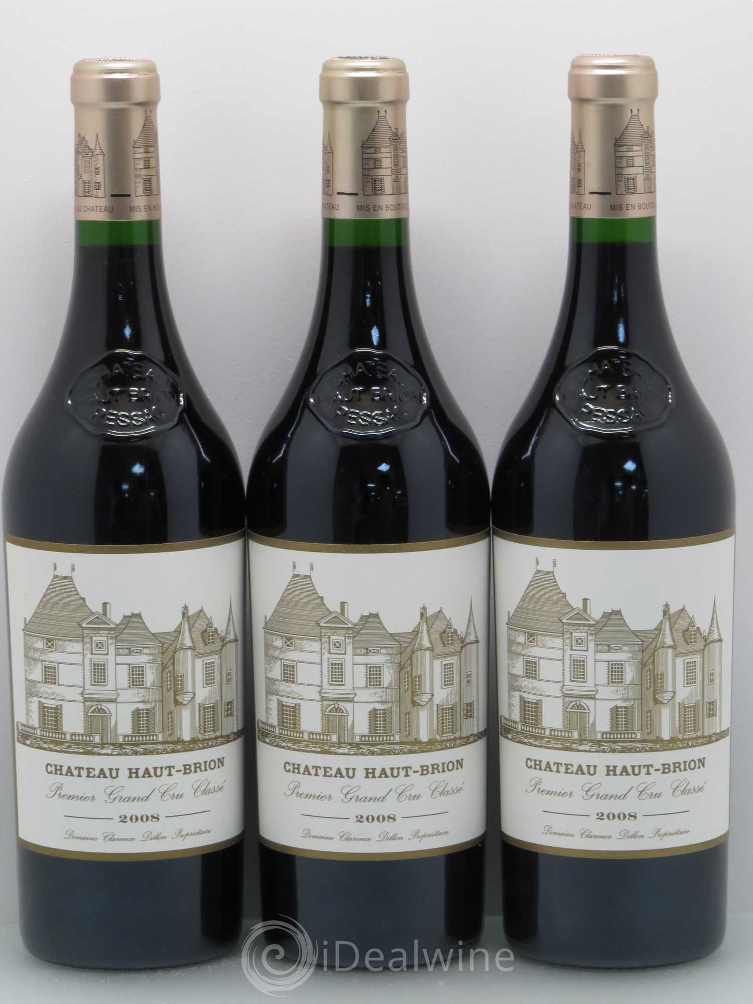 Château Haut Brion 1er Grand Cru Classé 2008 - Lot de 12 bouteilles - 3