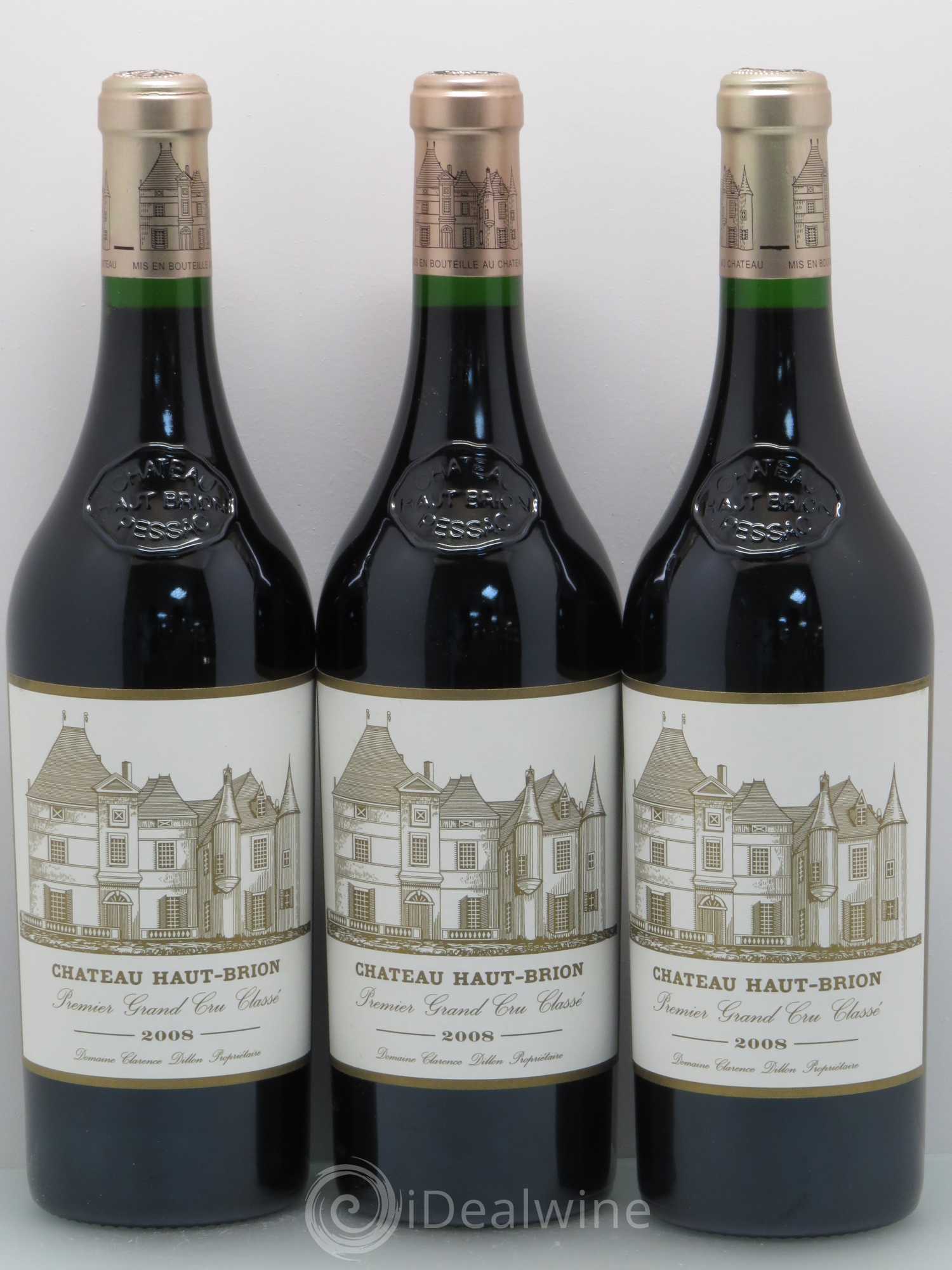 Château Haut Brion 1er Grand Cru Classé 2008 - Lot de 12 bouteilles - 5