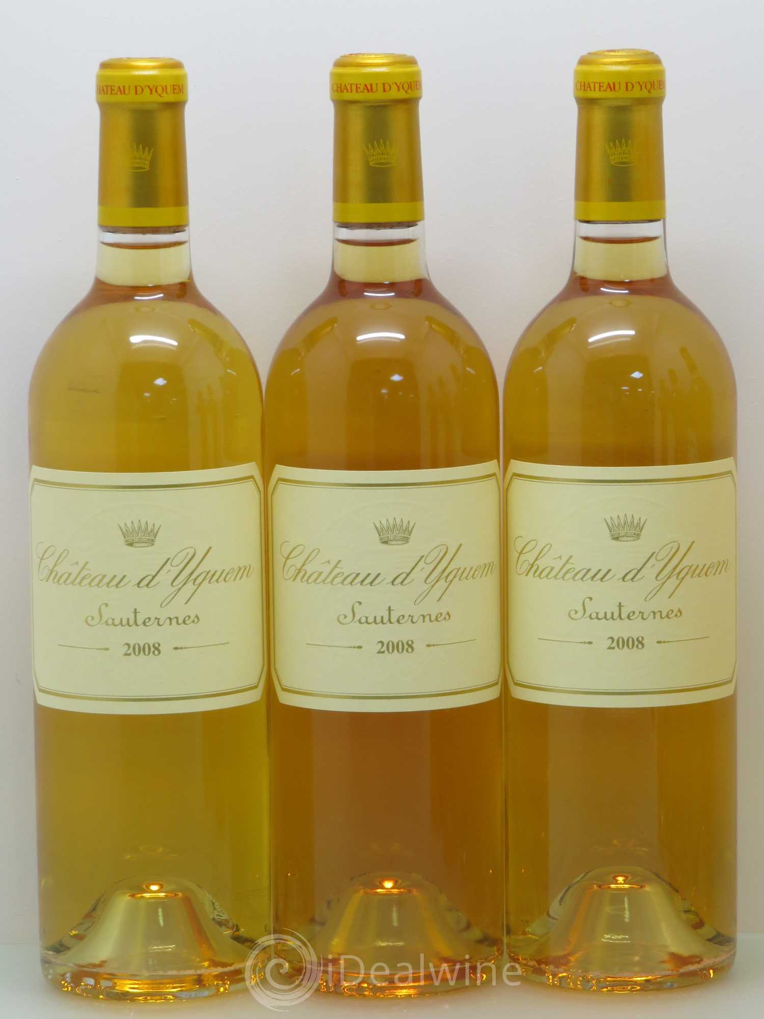 Château d' Yquem 1er Cru Classé Supérieur 2008 - Lotto di 6 bottiglie - 1