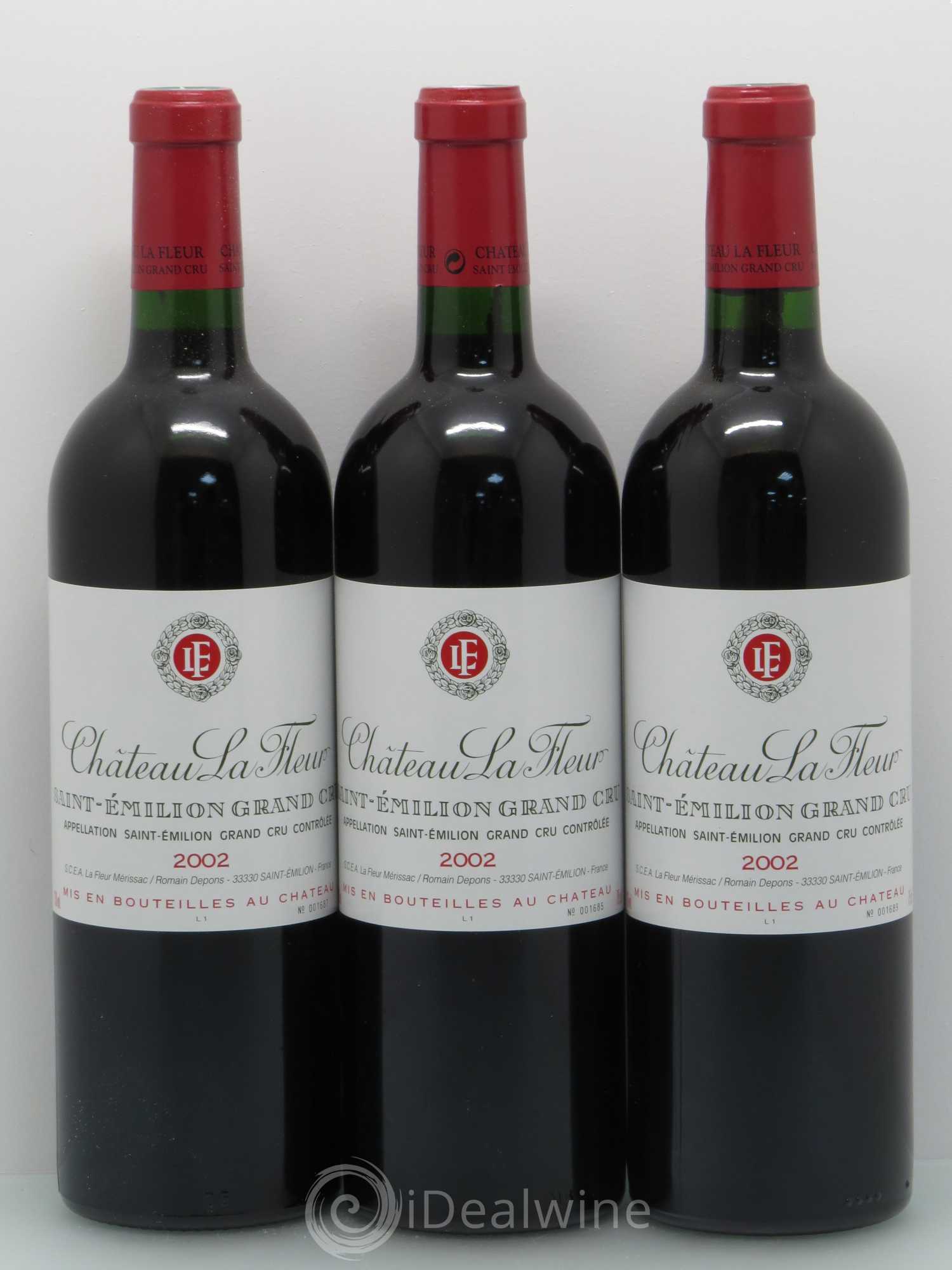 Château La Fleur 2002 - Lot de 12 bouteilles - 1