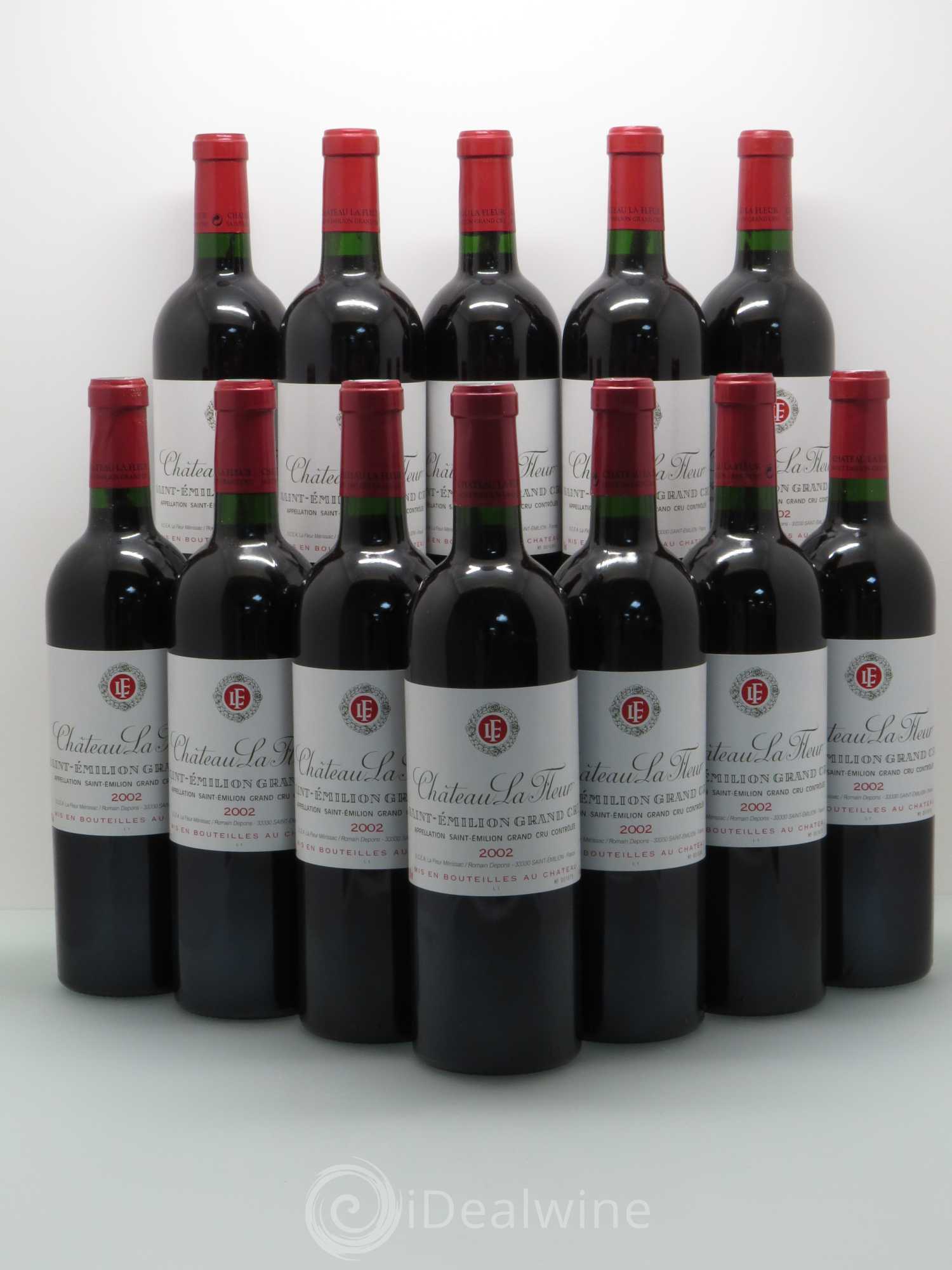 Château La Fleur 2002 - Lot de 12 bouteilles - 0