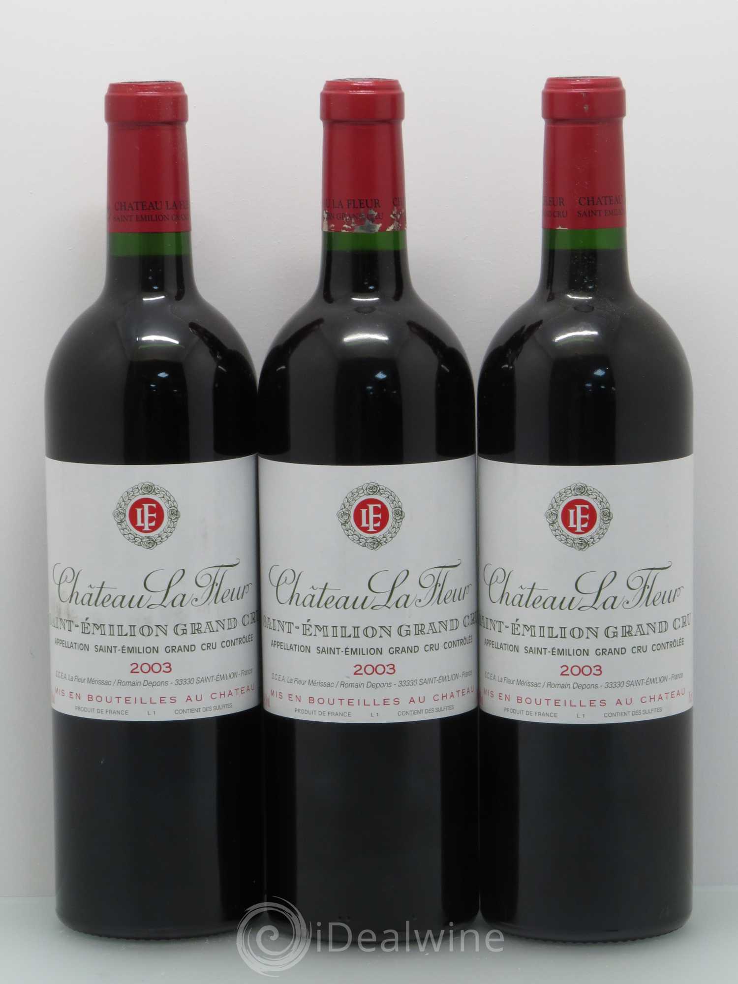 Château La Fleur 2003 - Lot de 12 bouteilles - 2