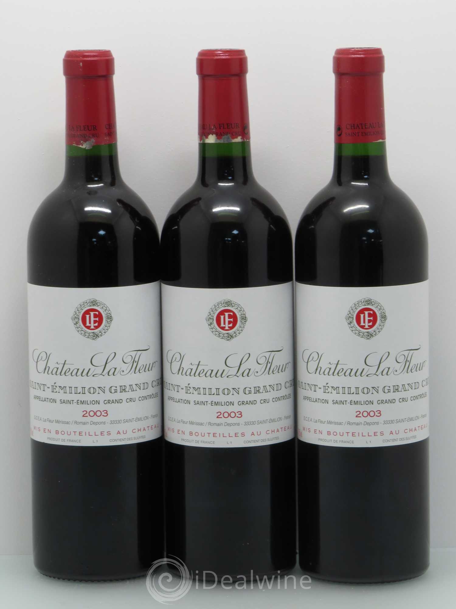 Château La Fleur 2003 - Lot de 12 bouteilles - 3