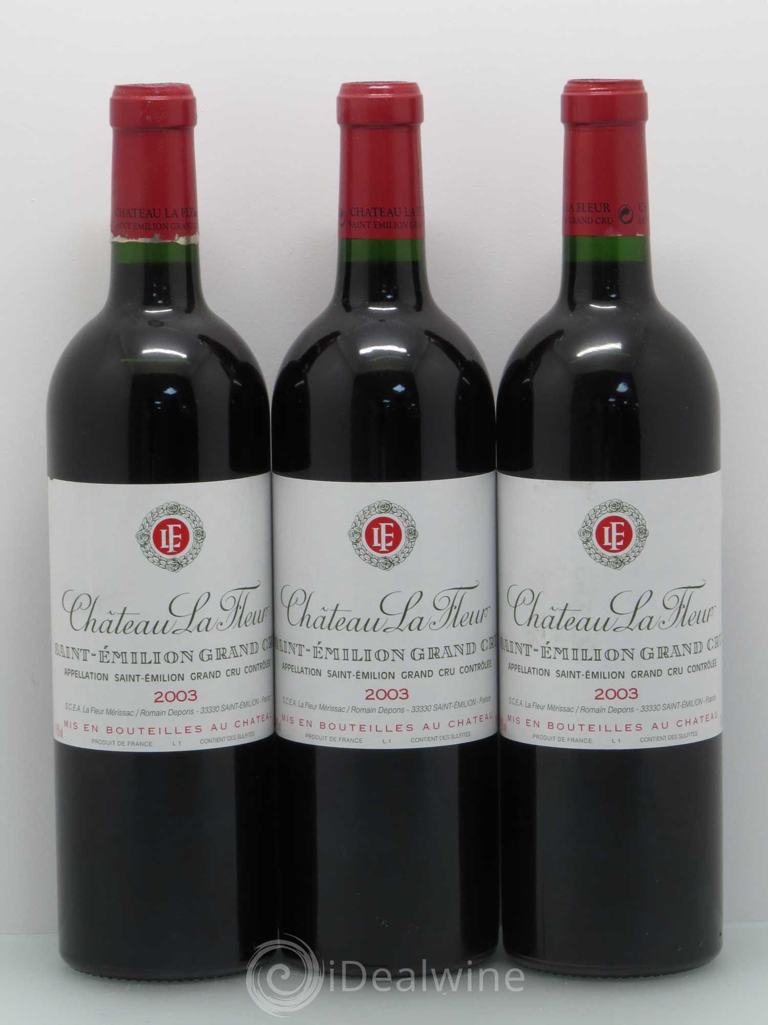 Château La Fleur 2003 - Lot de 12 bouteilles - 4