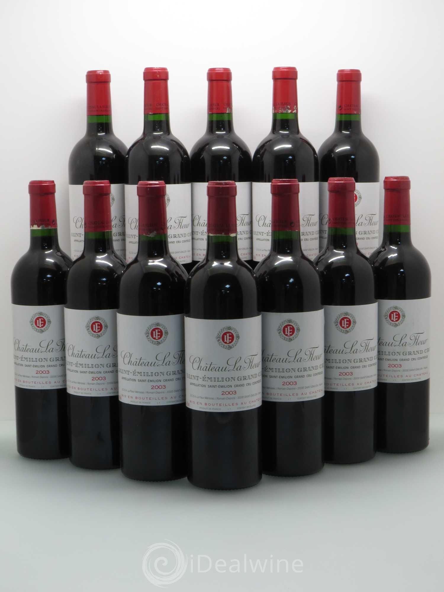 Château La Fleur 2003 - Lot de 12 bouteilles - 0