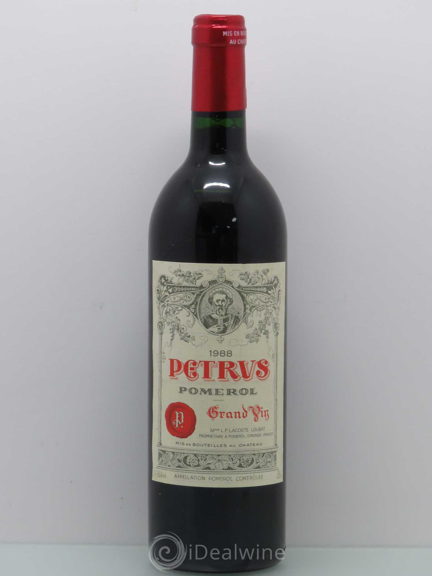 Petrus 1988 - Lot de 1 bouteille - 0