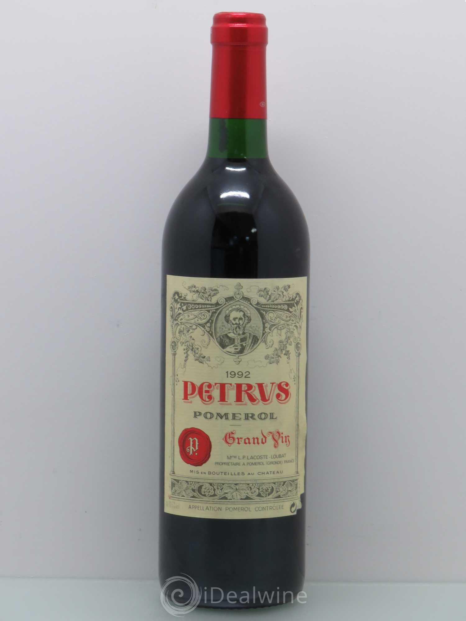 Petrus 1992 - Lot de 1 bouteille - 0
