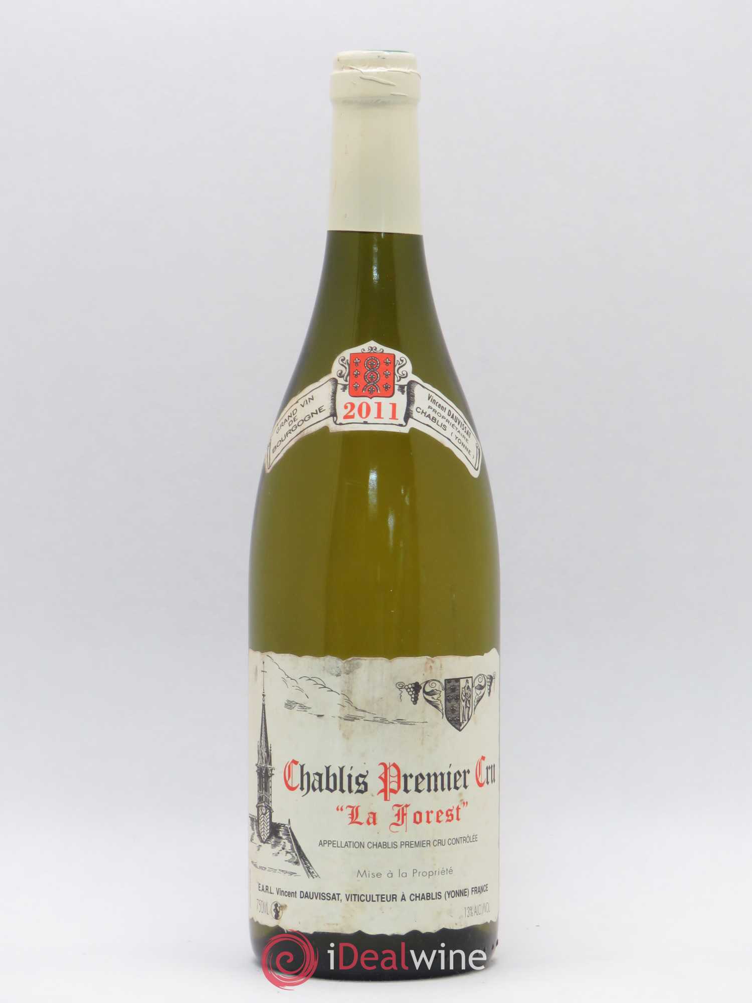 Chablis 1er Cru La Forest Vincent Dauvissat (Domaine) 2011 - Lot de 1 bouteille - 0