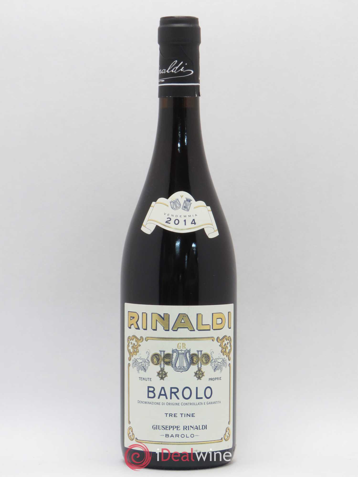 Barolo Rinaldi Tre Tine 2014 - Lot de 1 bouteille - 0
