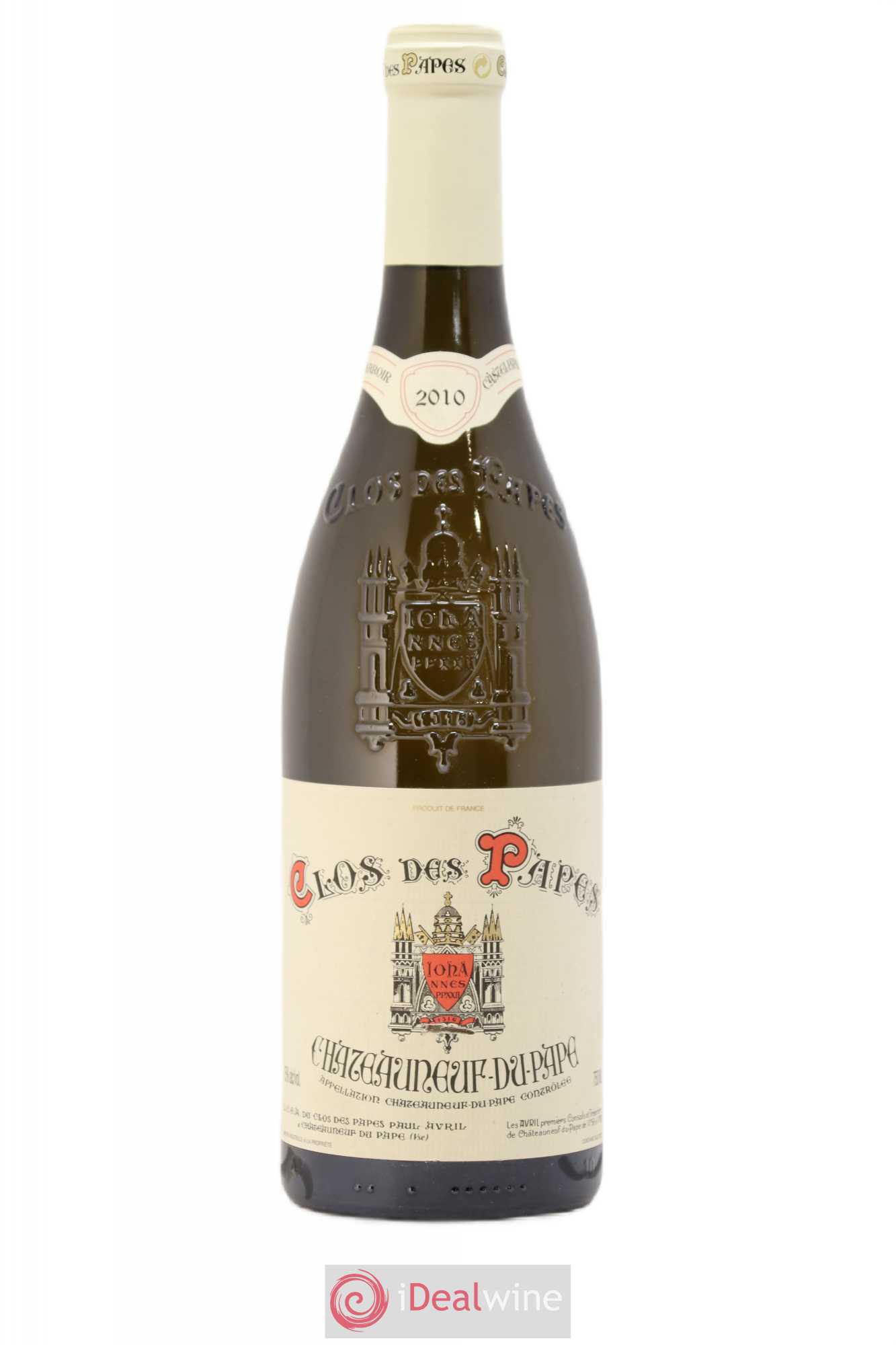 Châteauneuf-du-Pape Clos des Papes - Paul Avril 2010 - Lot de 1 bouteille - 0