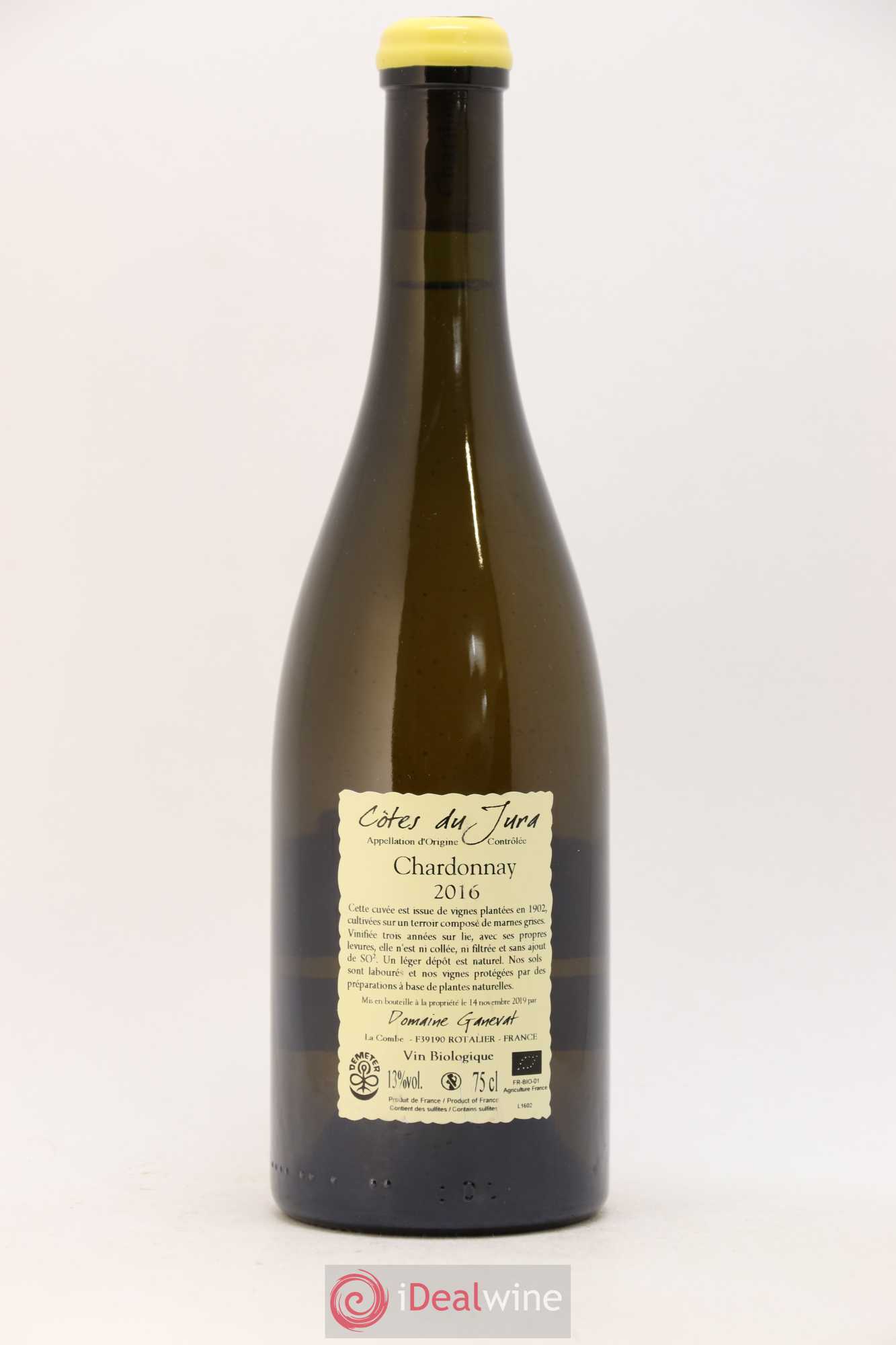 Côtes du Jura Les Chalasses Vieilles Vignes Jean-François Ganevat (Domaine) 2016 - Lot de 1 bouteille - 1