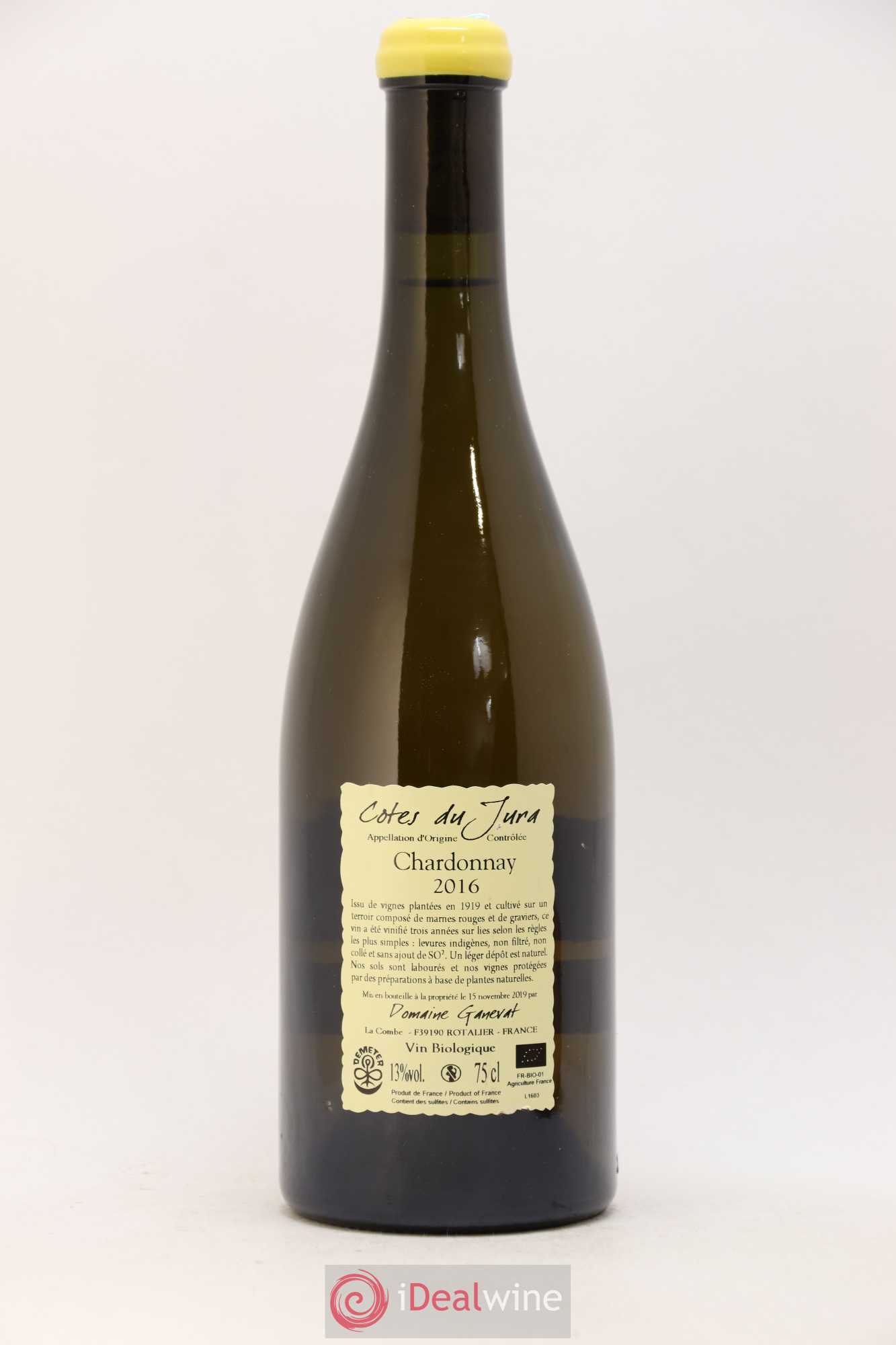 Côtes du Jura Les Grands Teppes Vieilles Vignes Jean-François Ganevat (Domaine) 2016 - Lot de 1 bouteille - 1