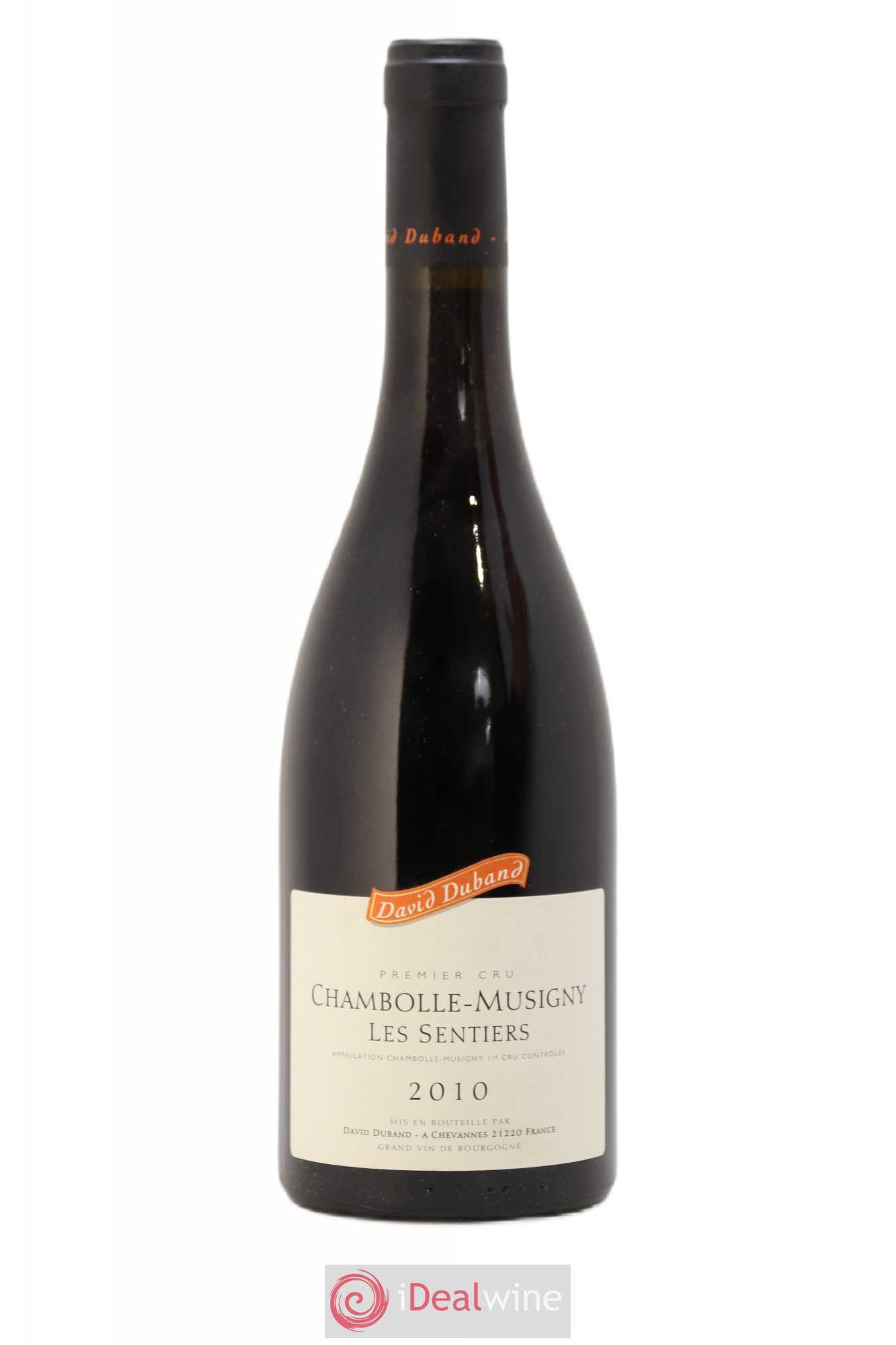 Chambolle-Musigny 1er Cru Les Sentiers David Duband (Domaine) 2010 - Lot de 1 bouteille - 0