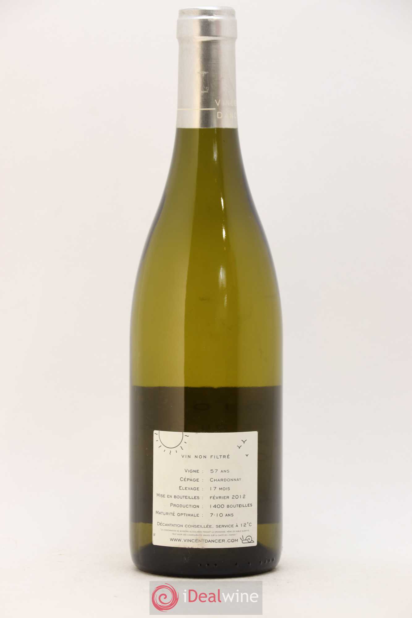 Chassagne-Montrachet 1er Cru (Morgeot) Tête du Clos Vincent Dancer 2010 - Lot de 1 bouteille - 2