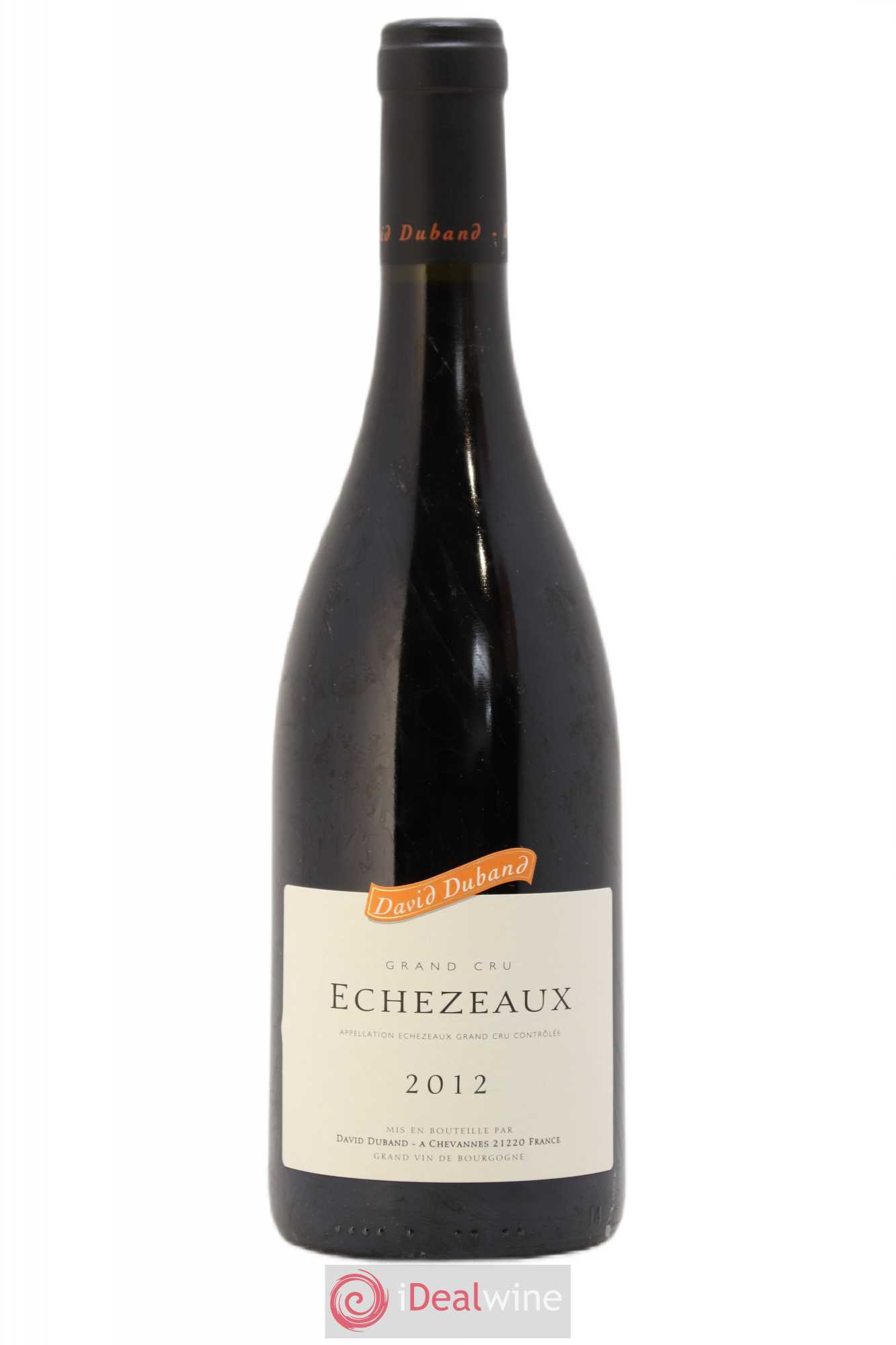 Echezeaux Grand Cru David Duband (Domaine) 2012 - Lot de 1 bouteille - 0