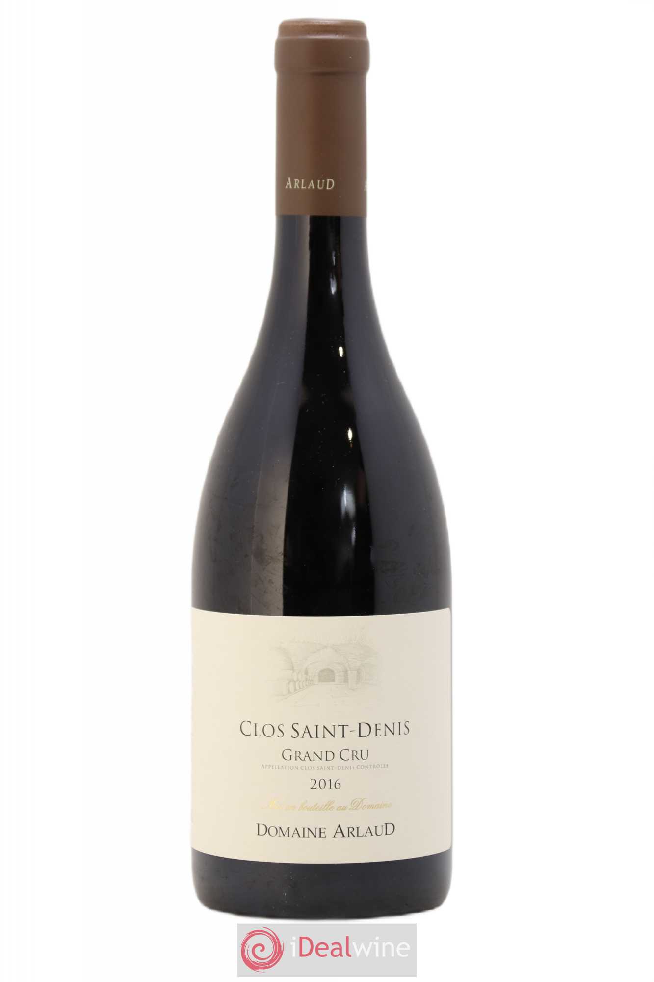 Clos Saint-Denis Grand Cru Arlaud 2016 - Lot de 1 bouteille - 0