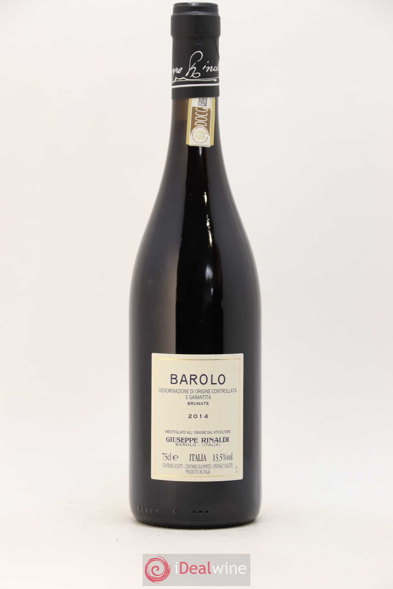 Barolo DOCG Brunate Giuseppe Rinaldi 2014 - Posten von 1 Flasche - 1