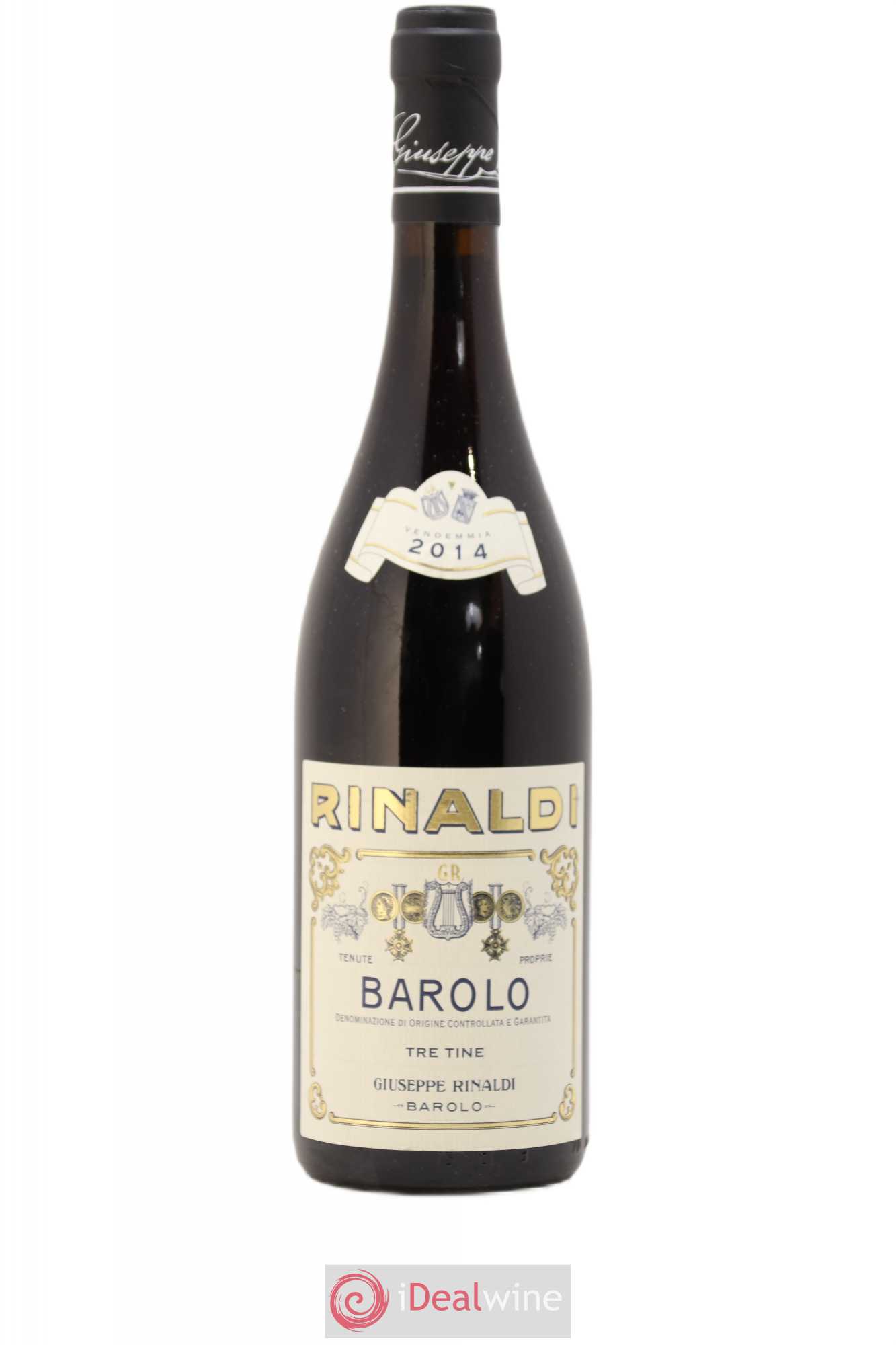 Barolo DOCG Tre Tine Giuseppe Rinaldi 2014 - Lot of 1 bottle - 0