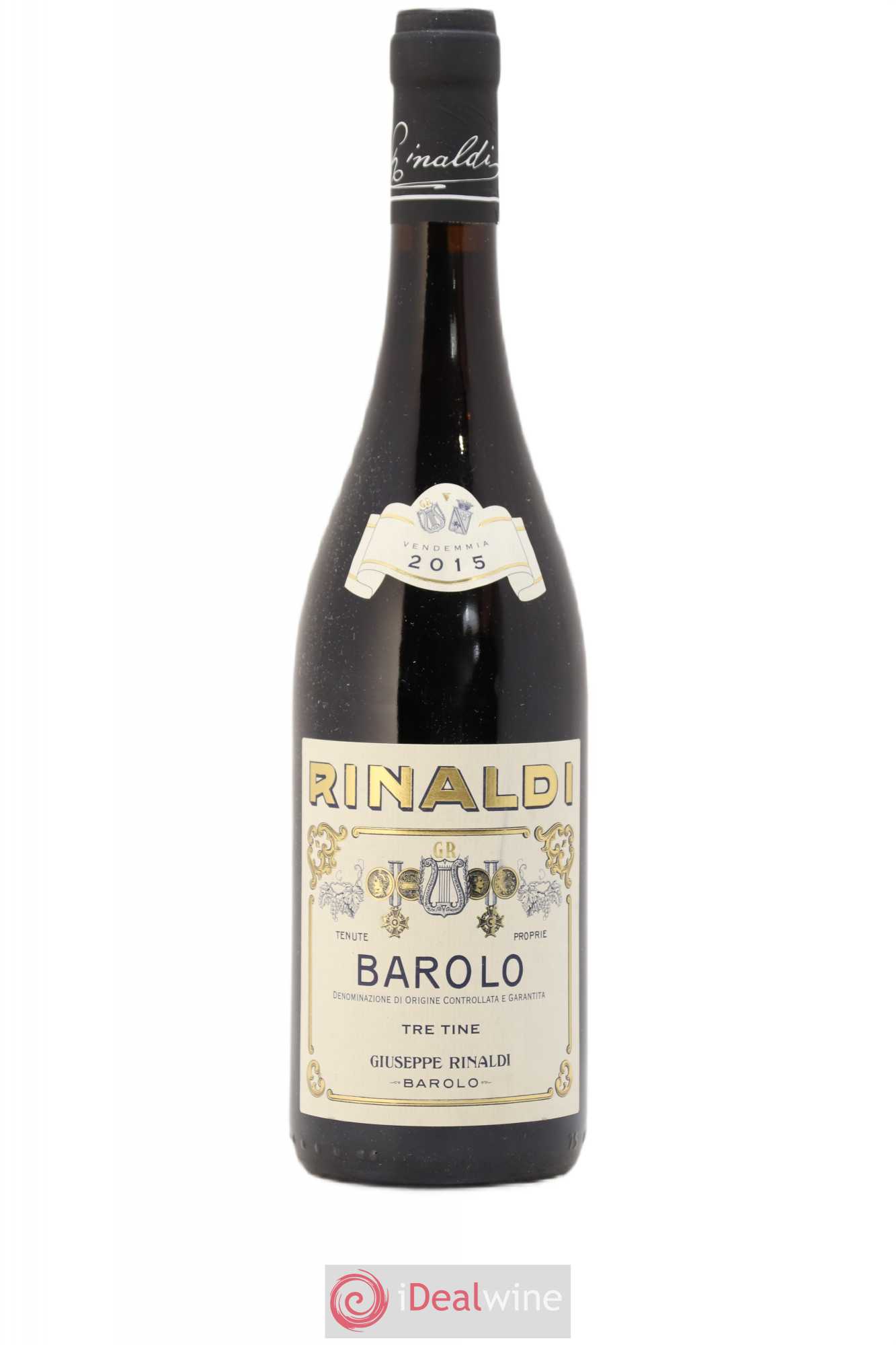 Barolo DOCG Tre Tine Giuseppe Rinaldi 2015 - Posten von 1 Flasche - 0